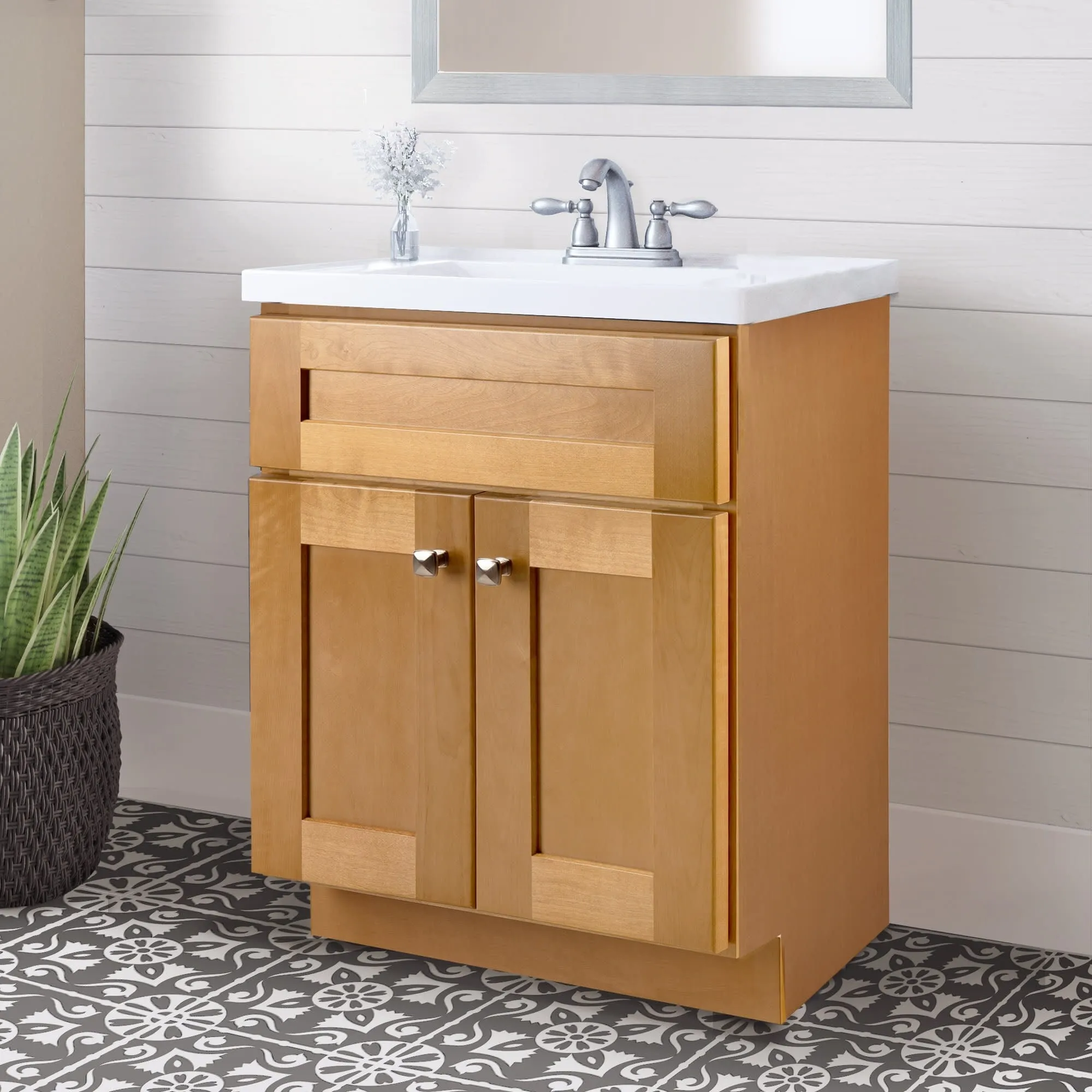 Design House 215566 Brookings 24 Single Free Standing Vanity Cabinet