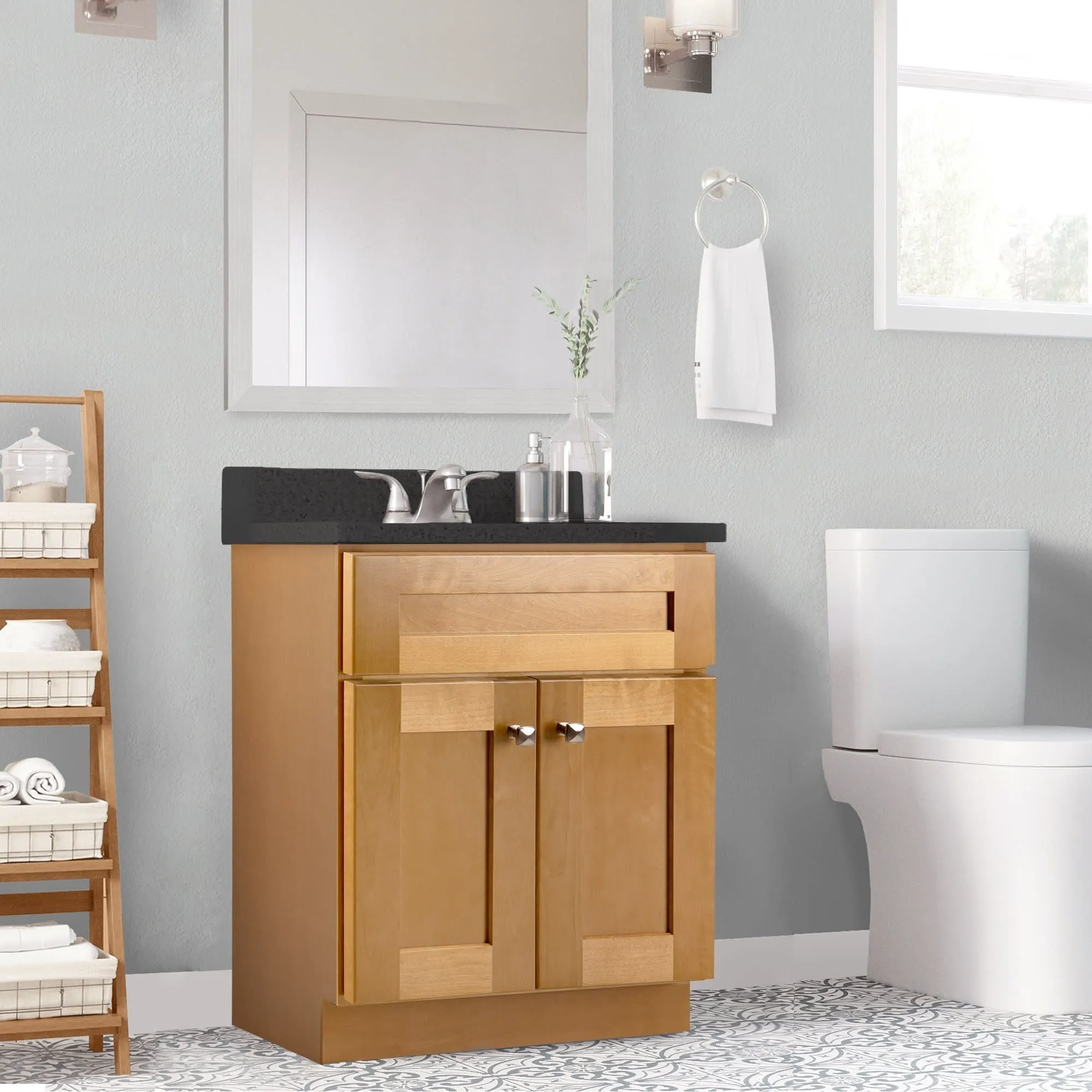 Design House 215566 Brookings 24 Single Free Standing Vanity Cabinet