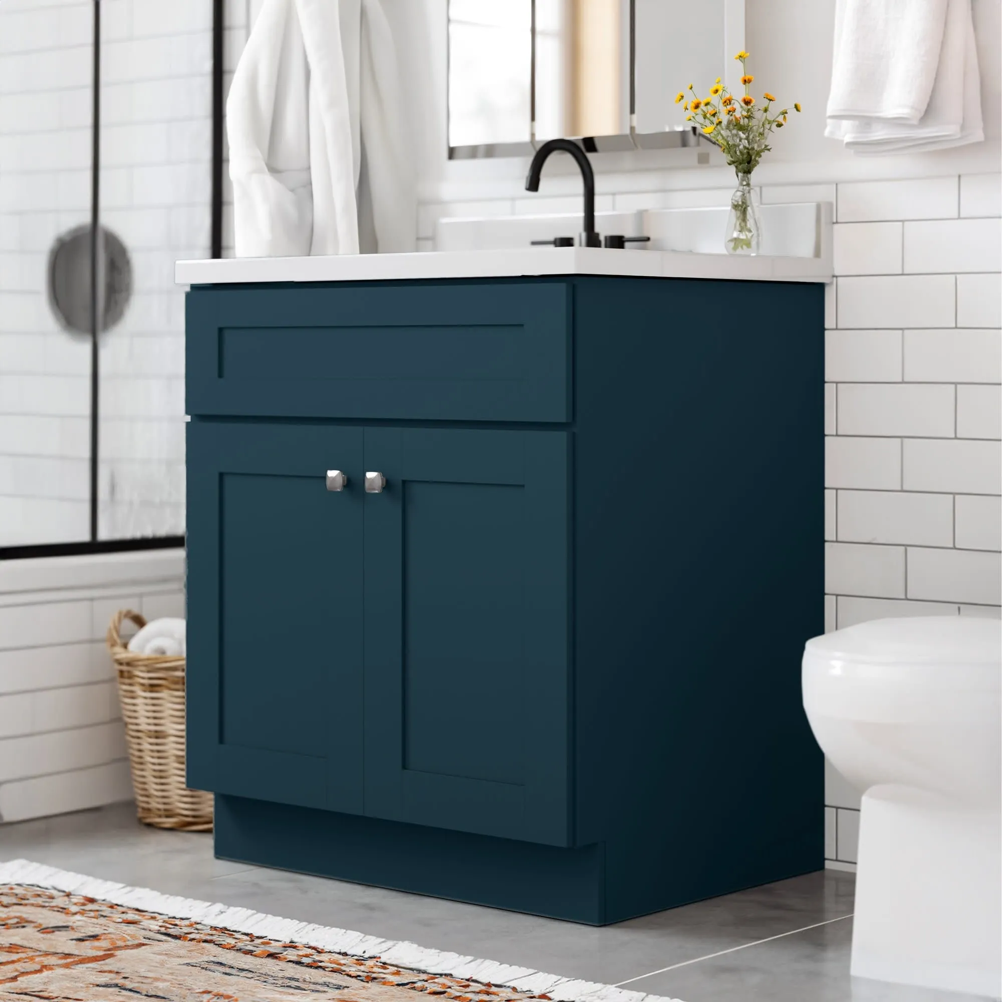 Design House 215665 Brookings 30 Single Free Standing Vanity Cabinet