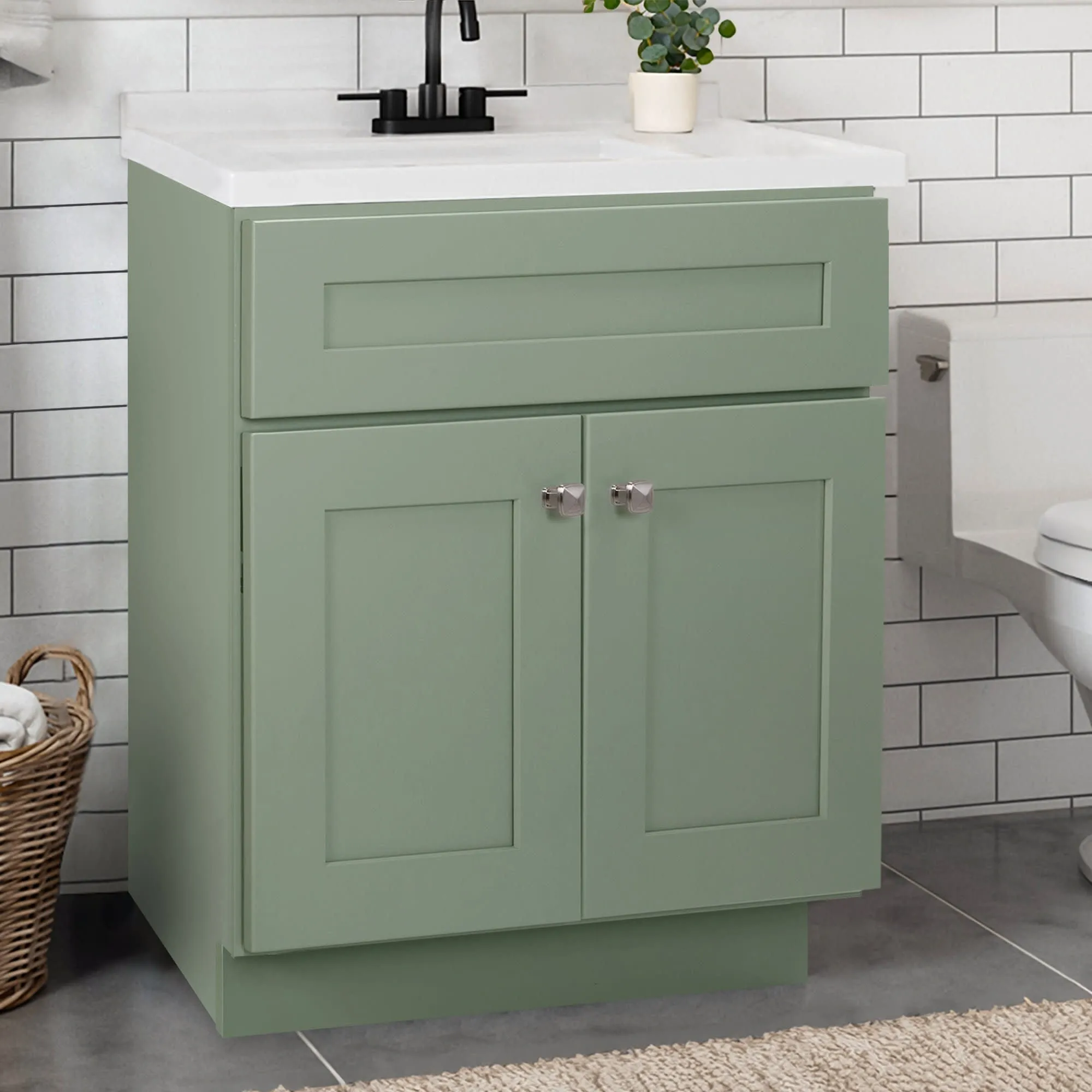 Design House 215673 Brookings 30 Single Free Standing Vanity Cabinet