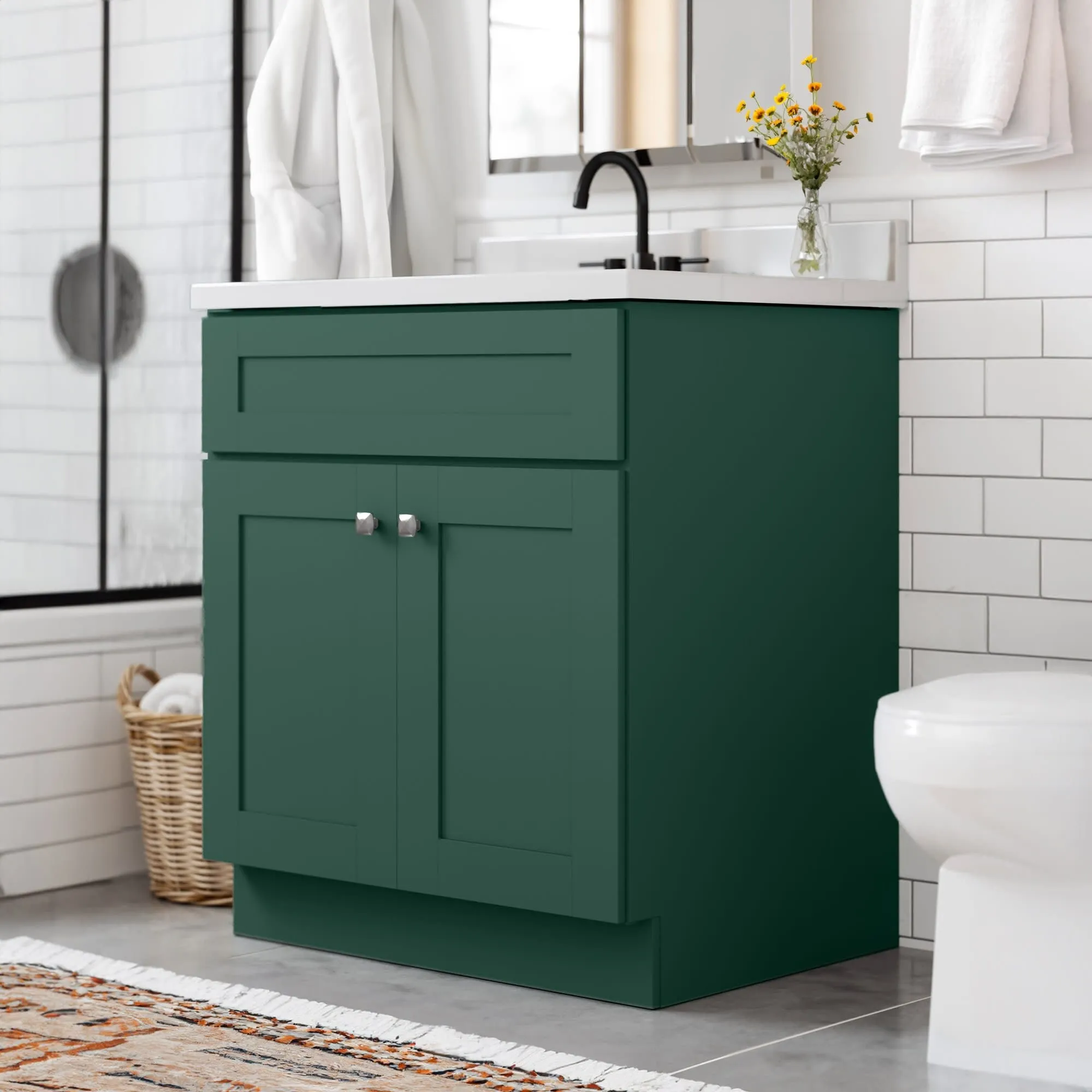 Design House 215681 Brookings 30 Single Free Standing Vanity Cabinet