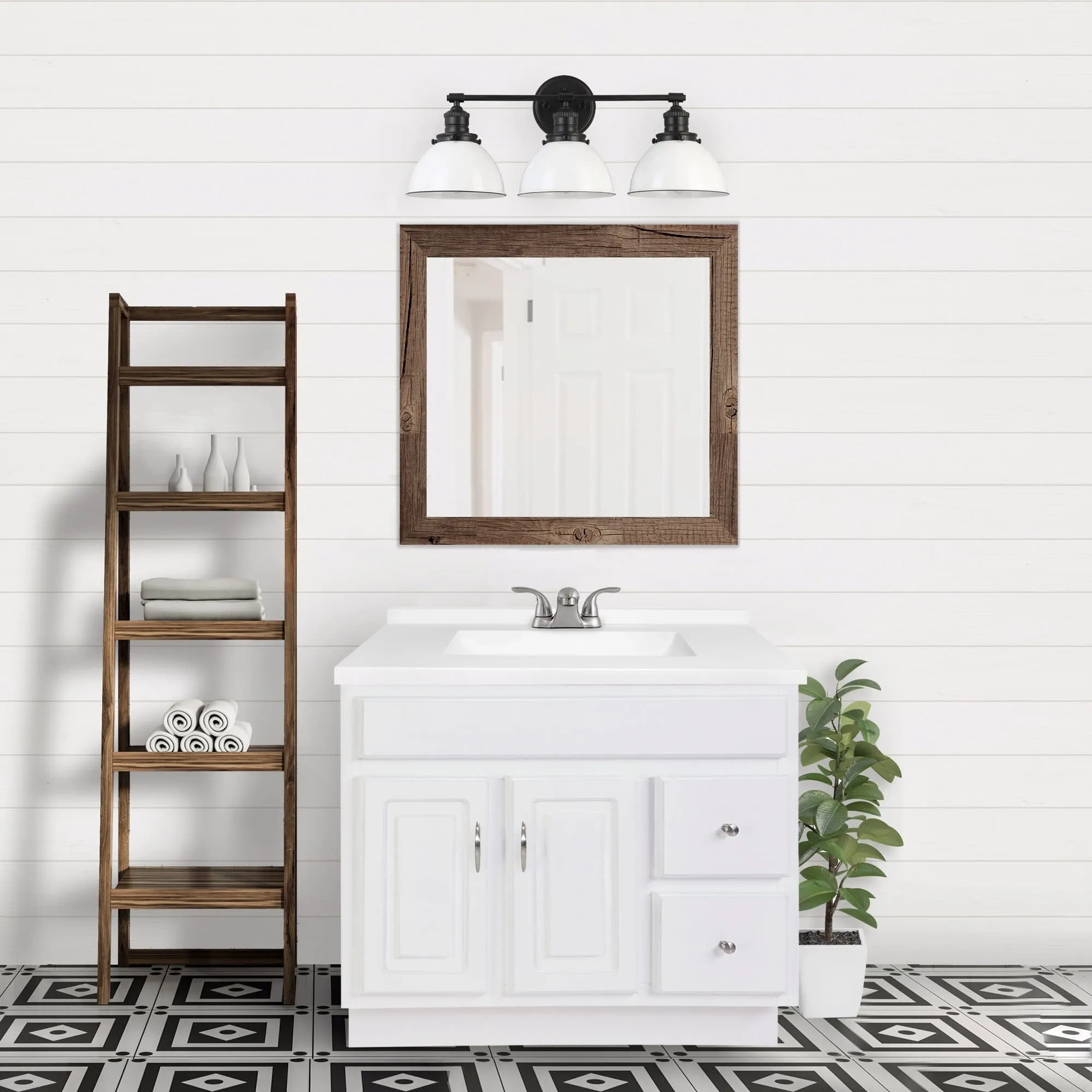 Design House 216309 Concord 37 Free Standing Single Basin Vanity Set