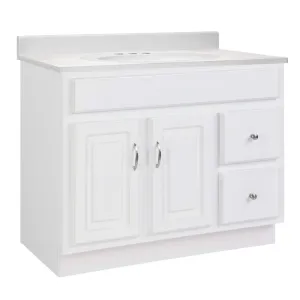 Design House 216341 Concord 37 Free Standing Single Basin Vanity Set