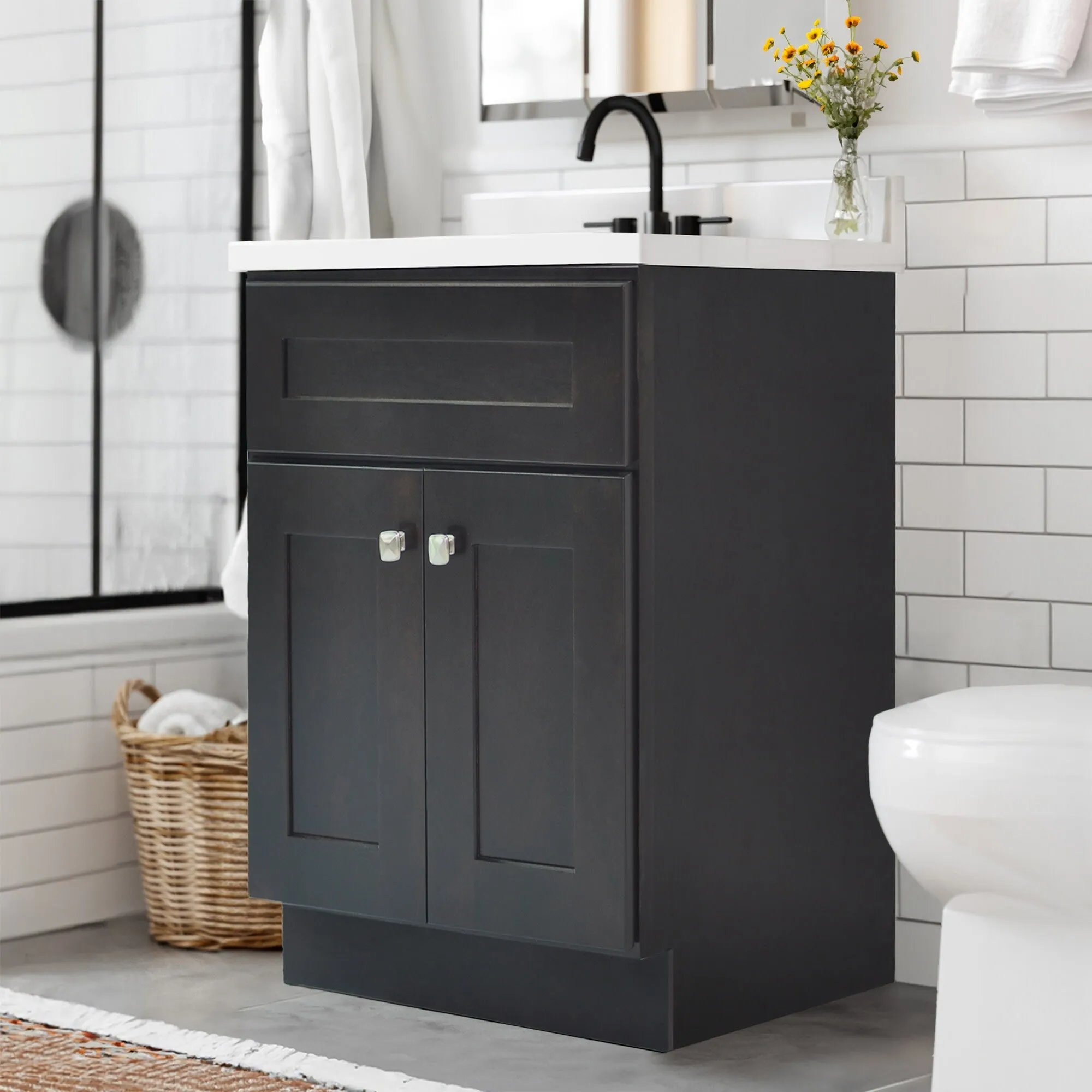 Design House 231118 Brookings 25 Free Standing Single Basin Vanity