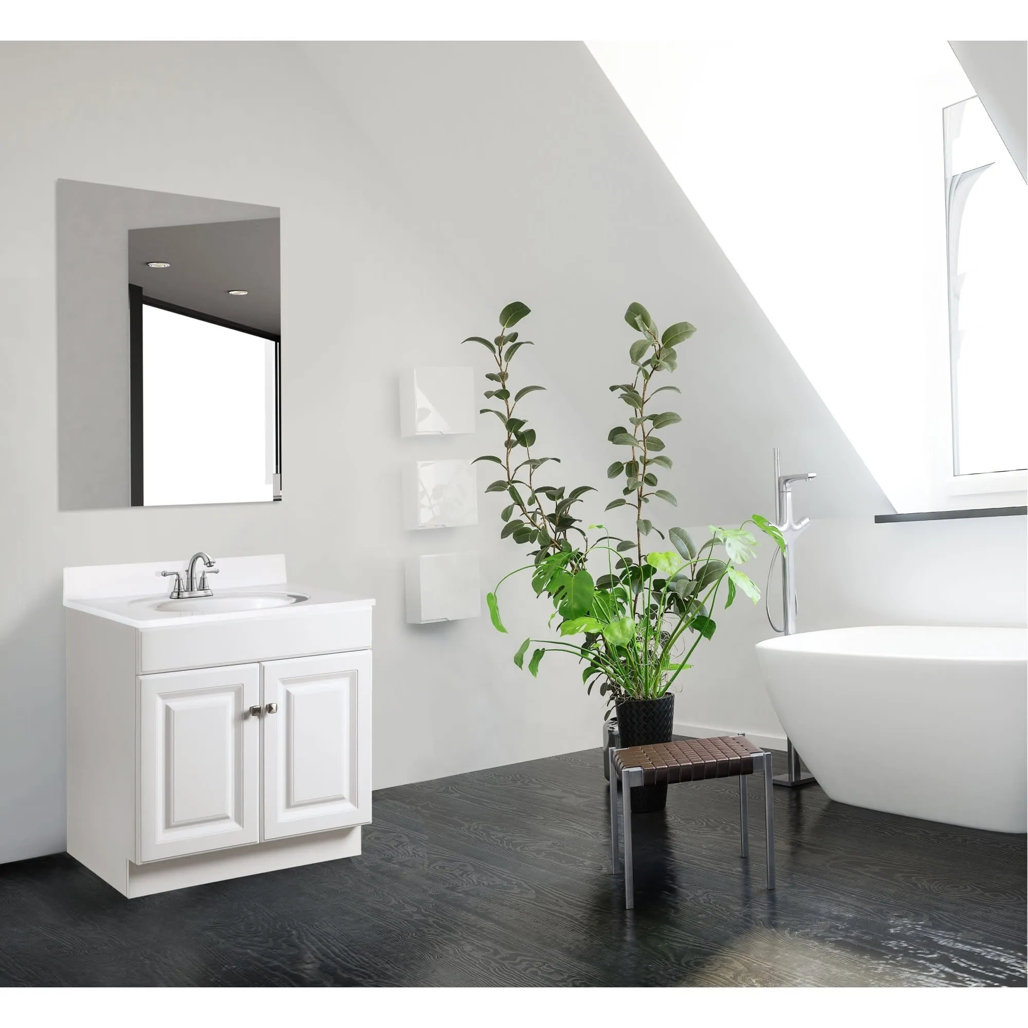 Design House 586461 Wyndham 31 Free Standing Single Basin Vanity Set