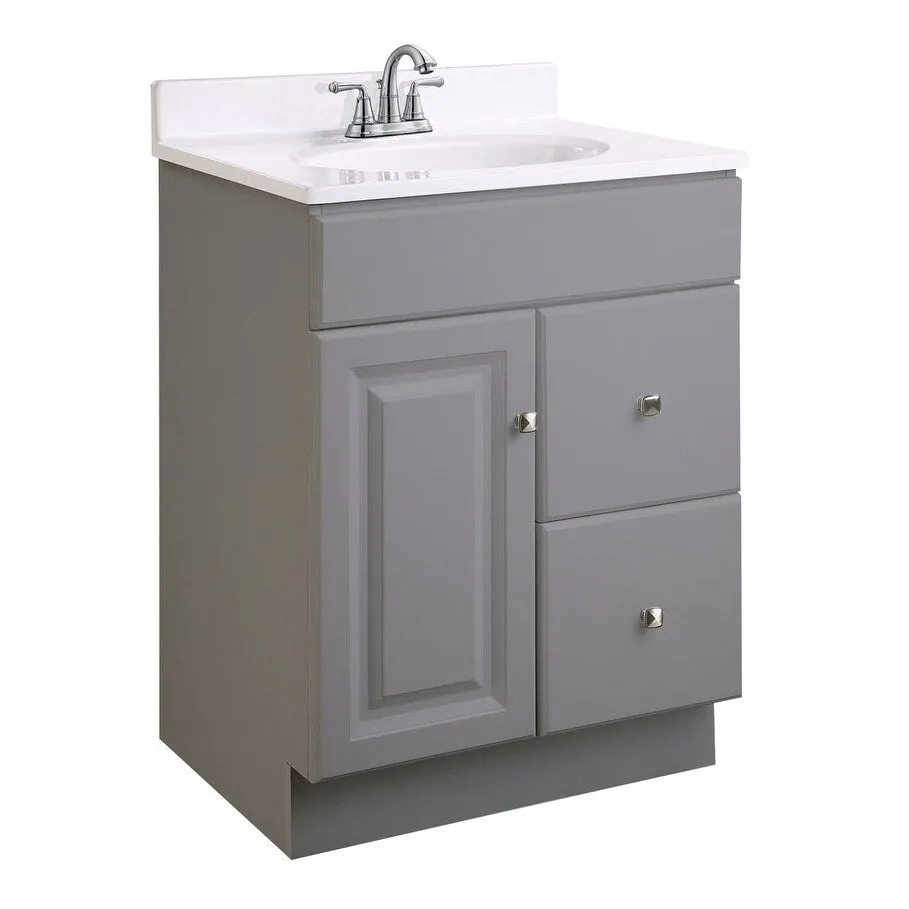 Design House 597179 Wyndham 24 Single Free Standing Vanity Cabinet