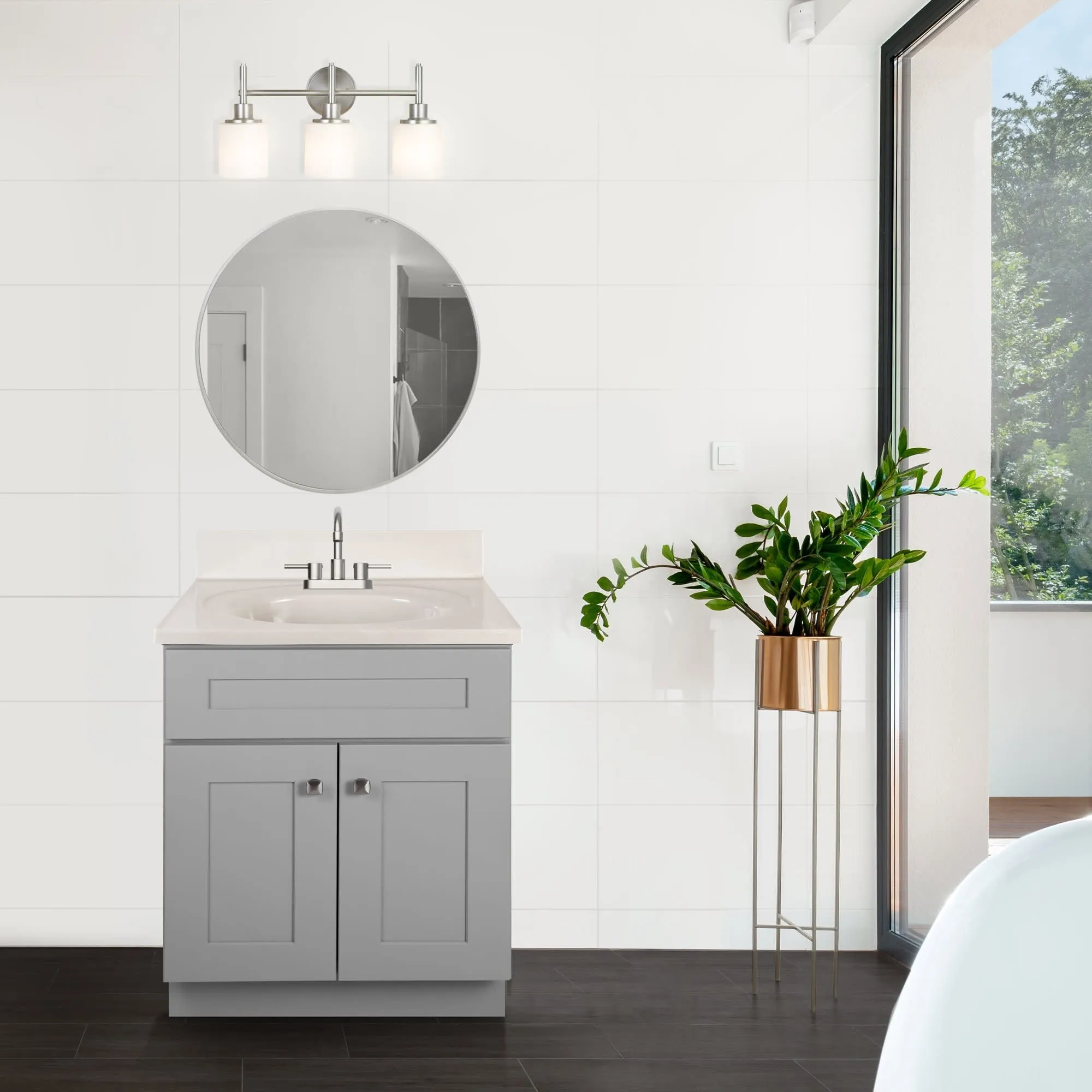 Design House 597534 Brookings 25 Free Standing Single Basin Vanity