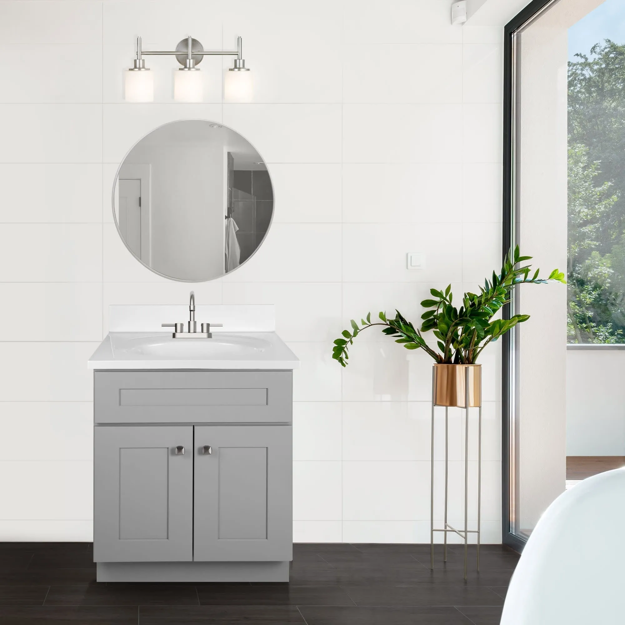 Design House 597559 Brookings 25 Free Standing Single Basin Vanity