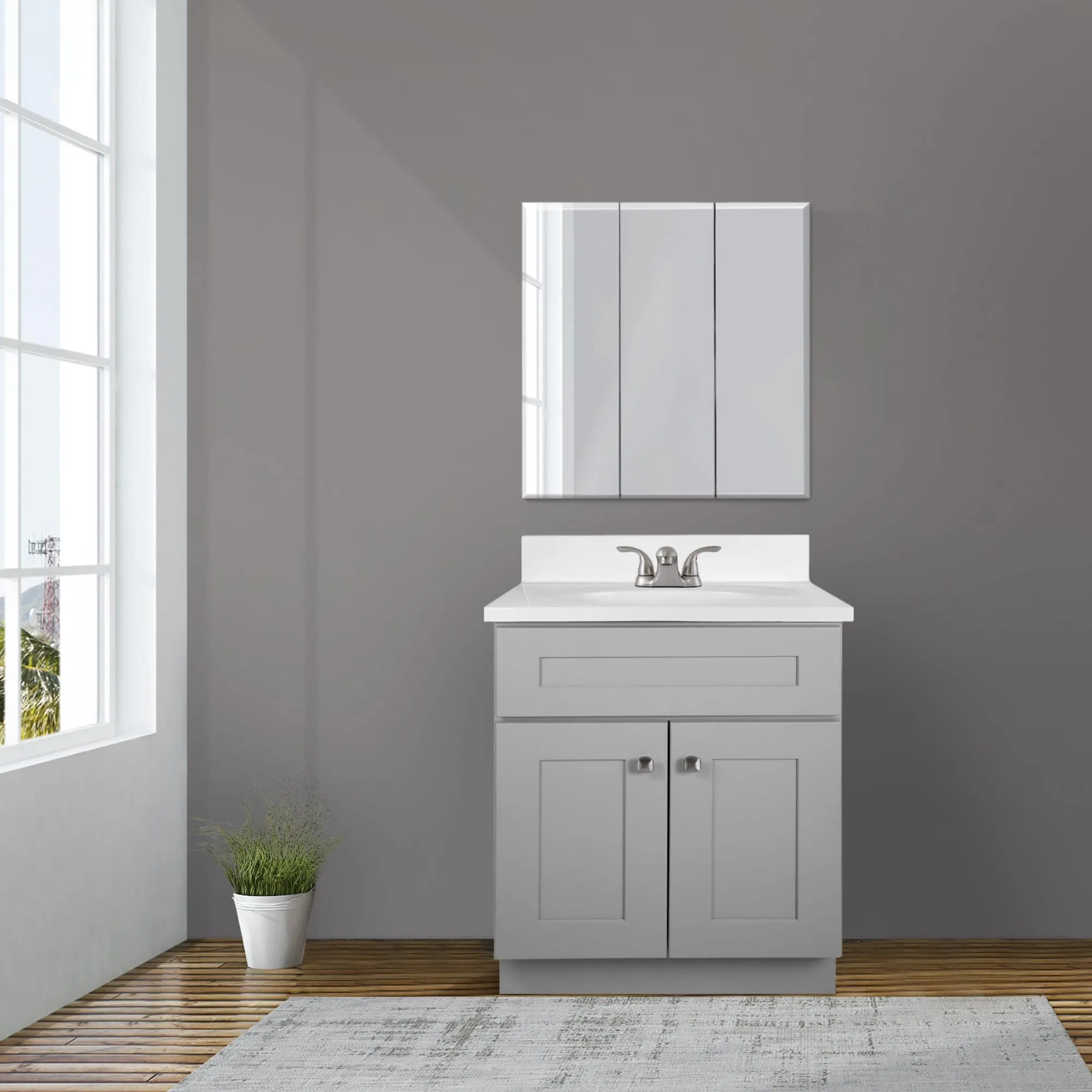 Design House 597559 Brookings 25 Free Standing Single Basin Vanity