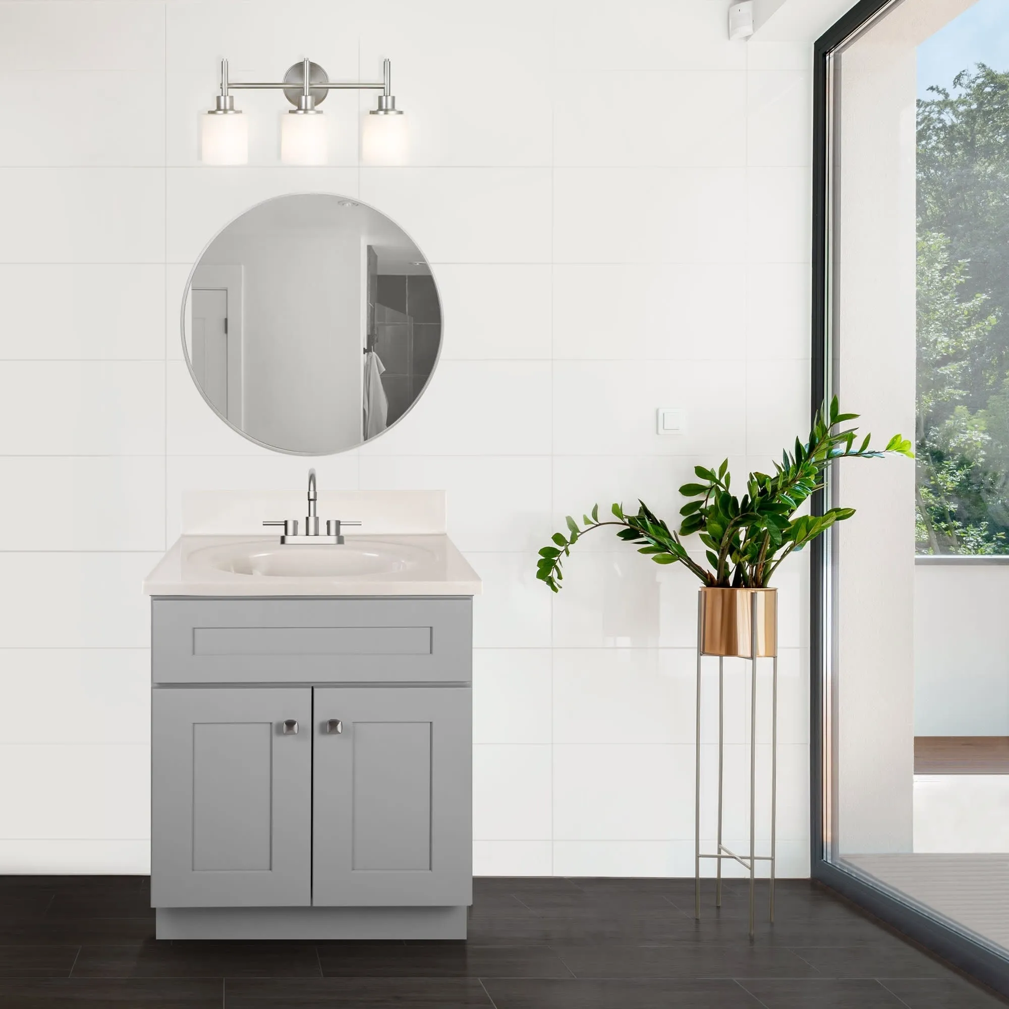 Design House 597575 Brookings 25 Free Standing Single Basin Vanity
