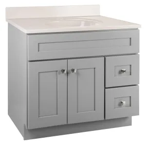 Design House 597815 Brookings 37 Free Standing Single Basin Vanity