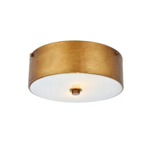 Elegant Lighting LD6022 Hazen 2 Light 12 Wide Flush Mount Drum