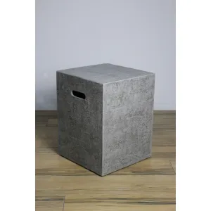 Elementi 20 in. H Light Grey Concrete Propane Tank Cover