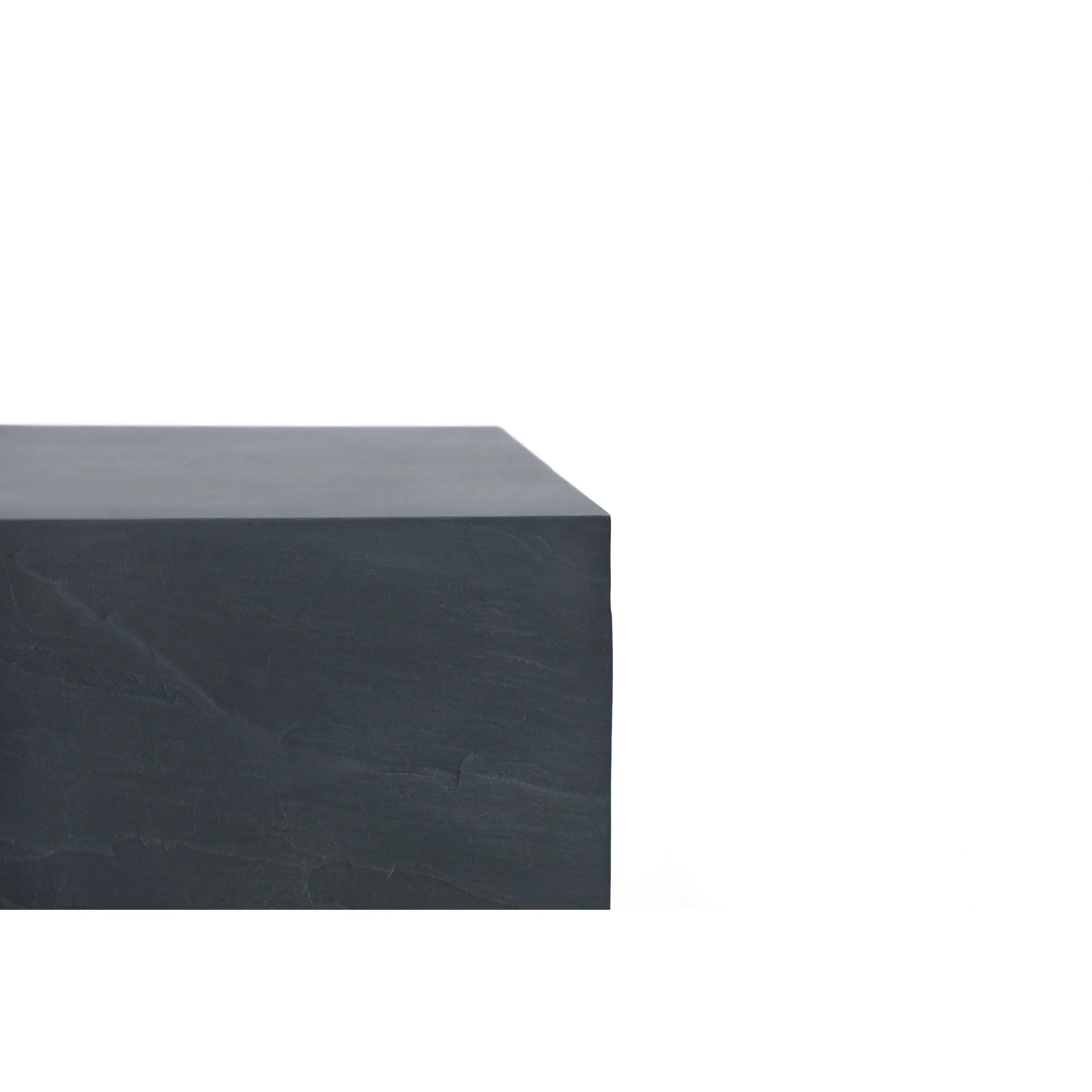 Elementi Home Colorado 34 Square Concrete Coffee Table - 33.9 X 33.9 X 16
