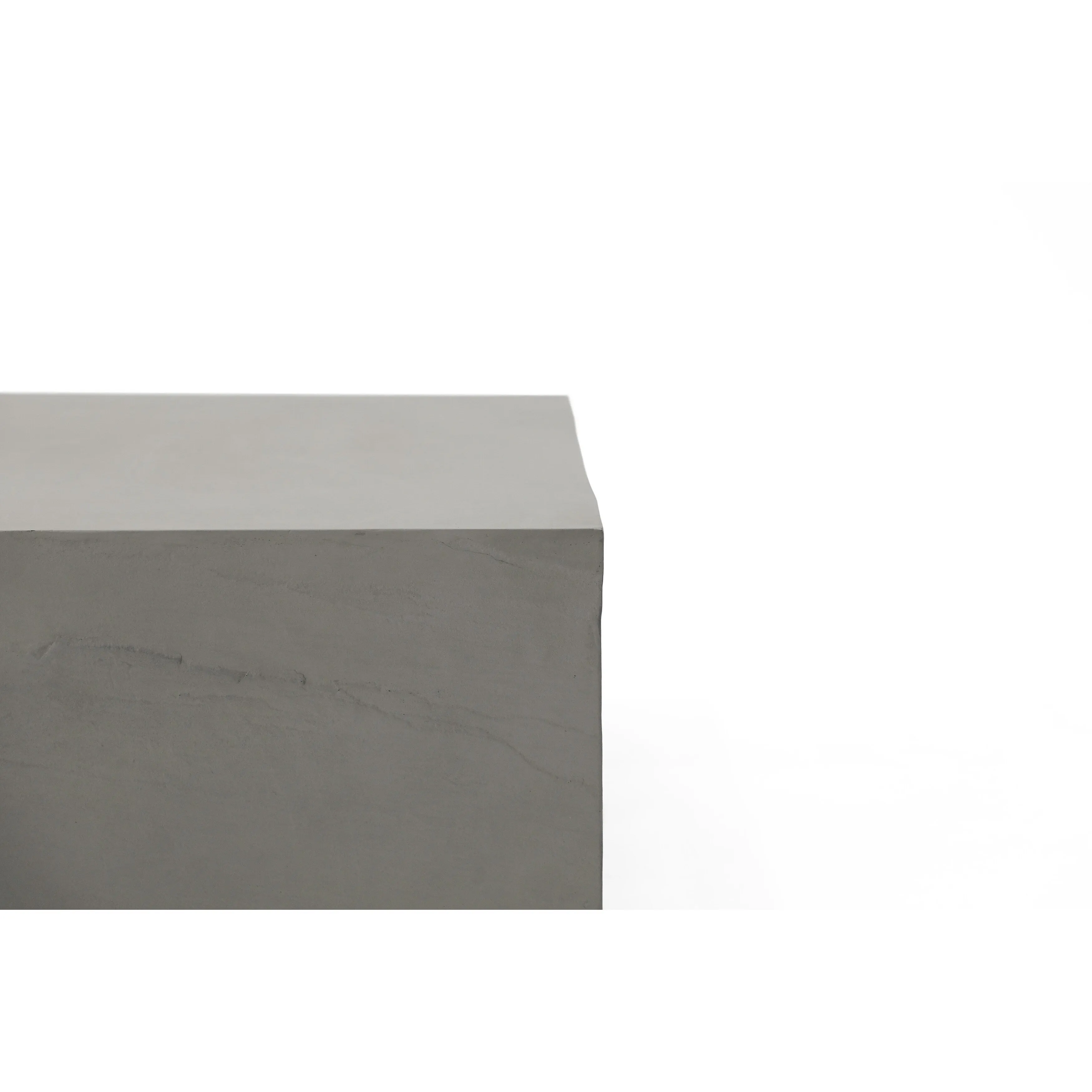 Elementi Home Colorado 40 Square Concrete Coffee Table