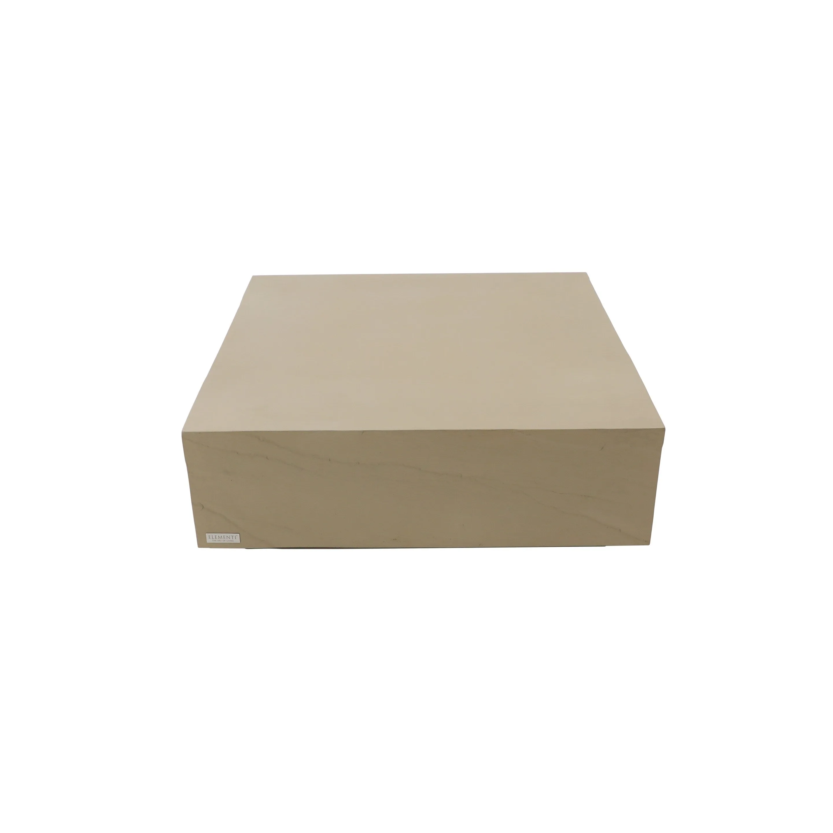 Elementi Home Colorado 40 Square Concrete Coffee Table