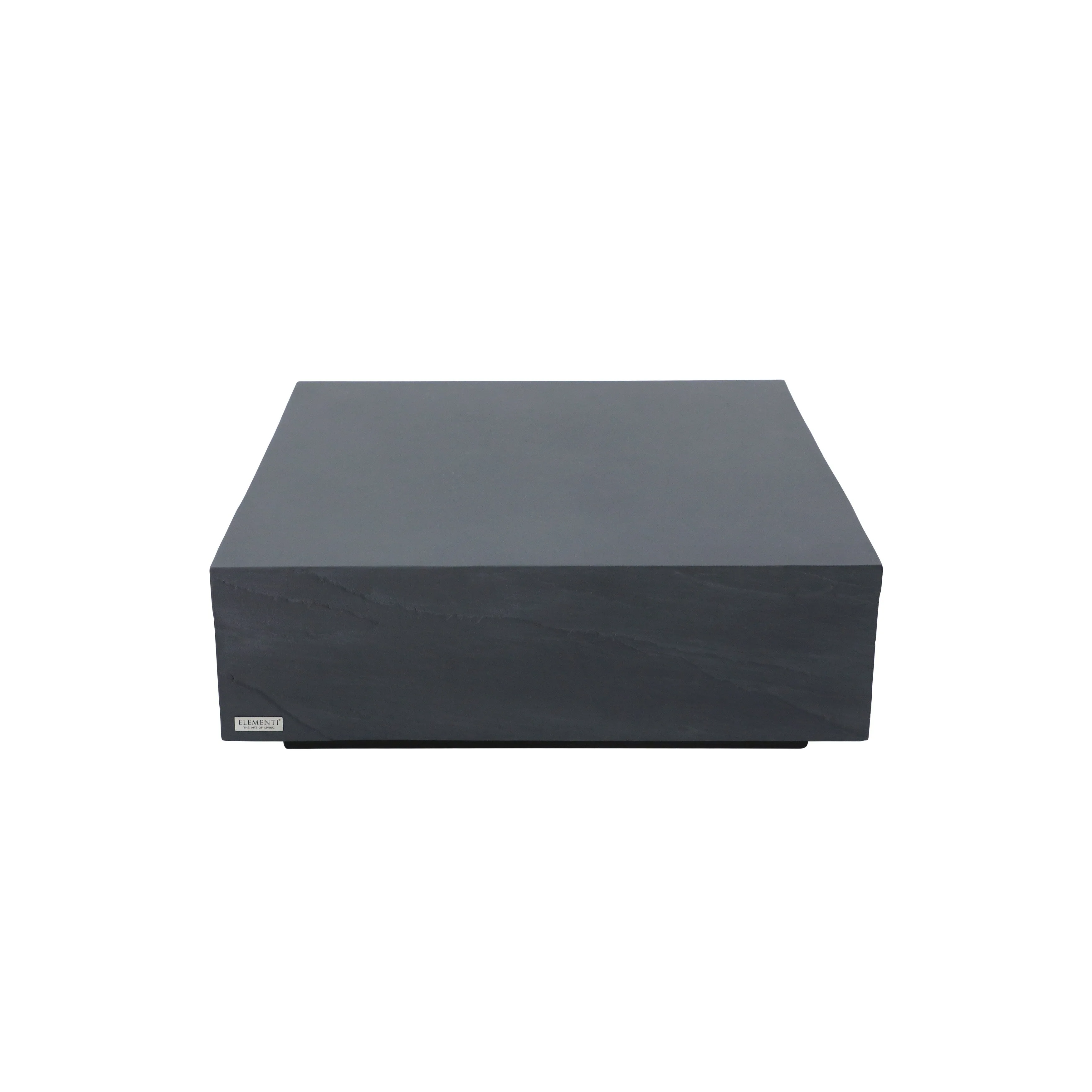 Elementi Home Colorado 40 Square Concrete Coffee Table