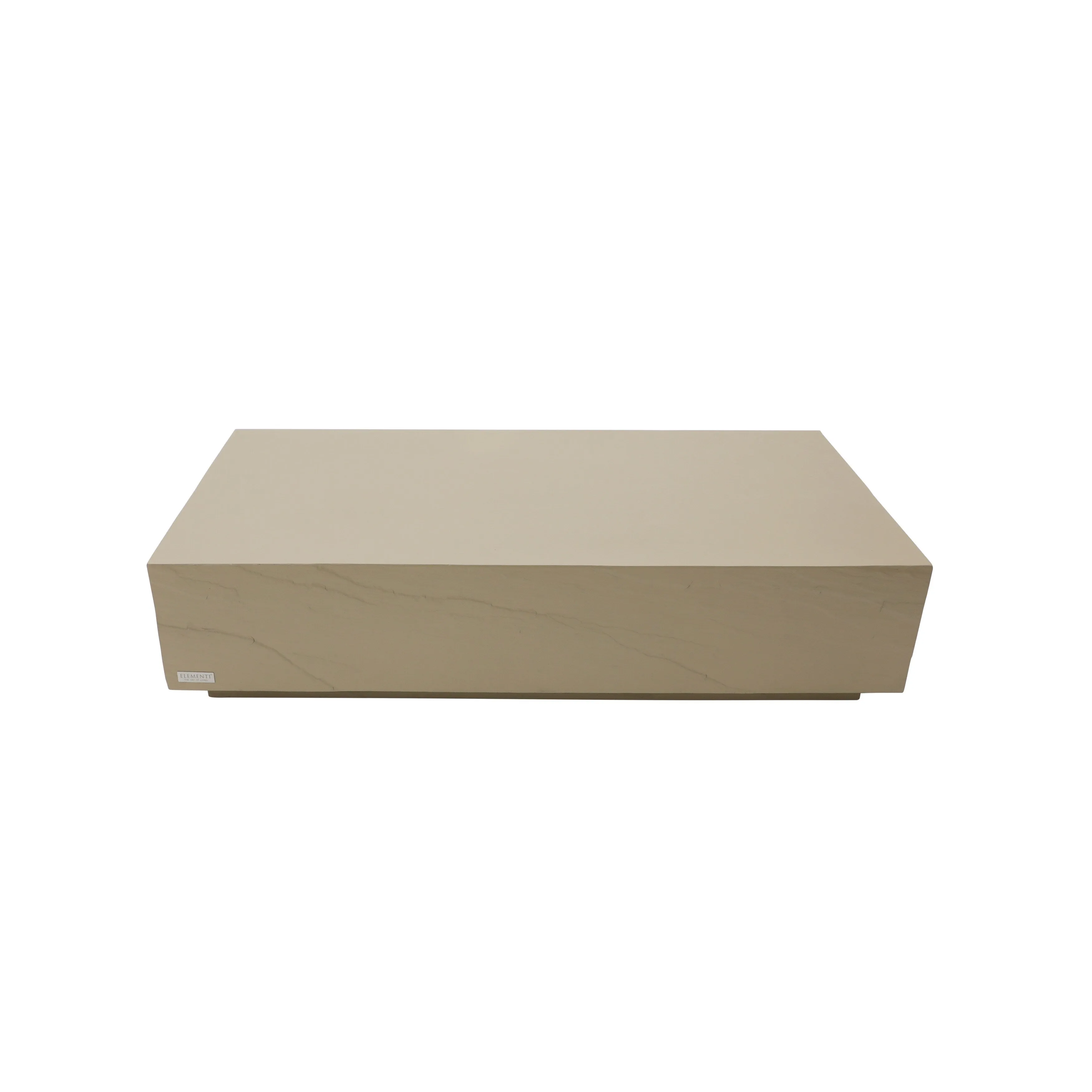 Elementi Home Colorado 60 Rectangular Concrete Coffee Table - 60 X 30 X 14
