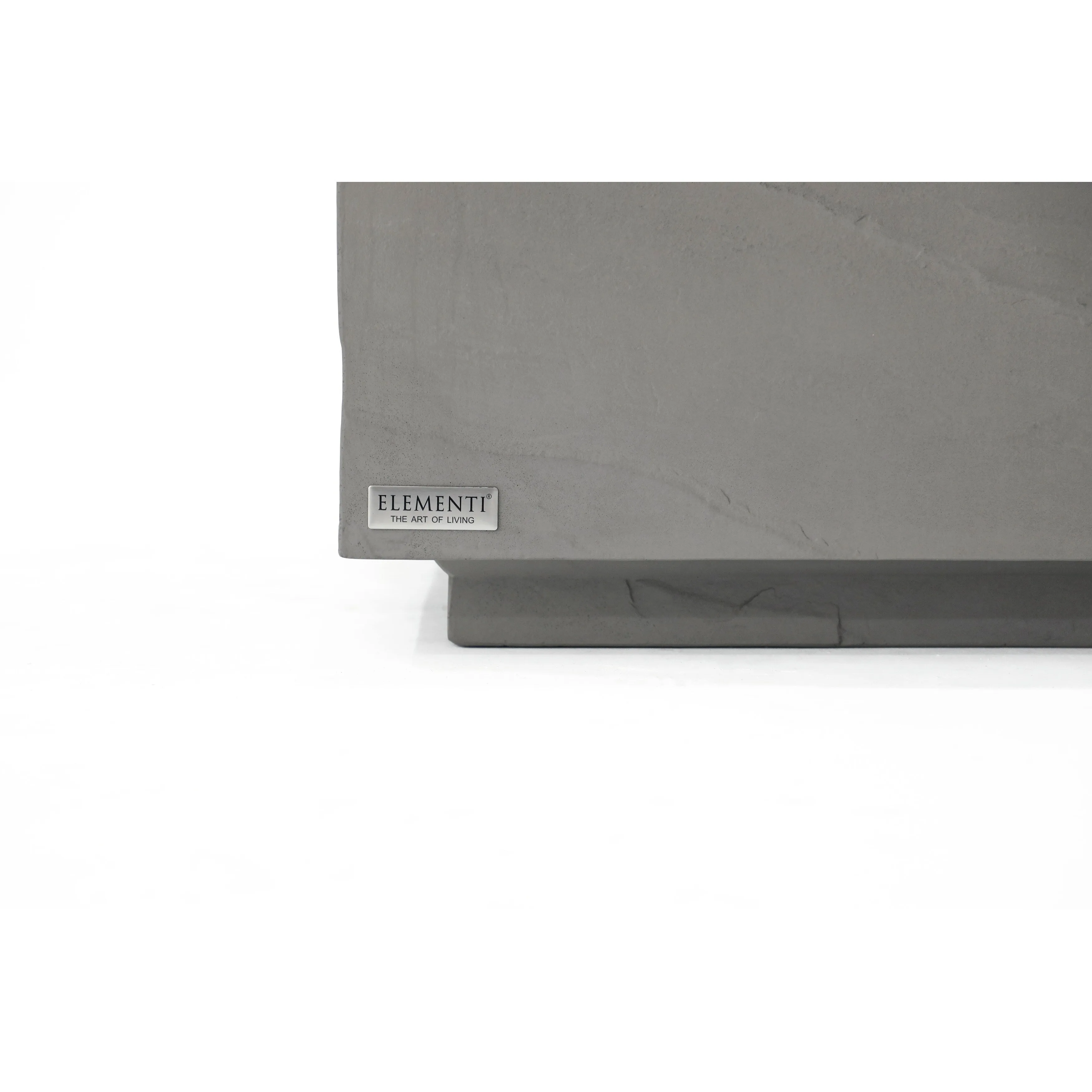 Elementi Home Colorado 60 Rectangular Concrete Coffee Table - 60 X 30 X 14