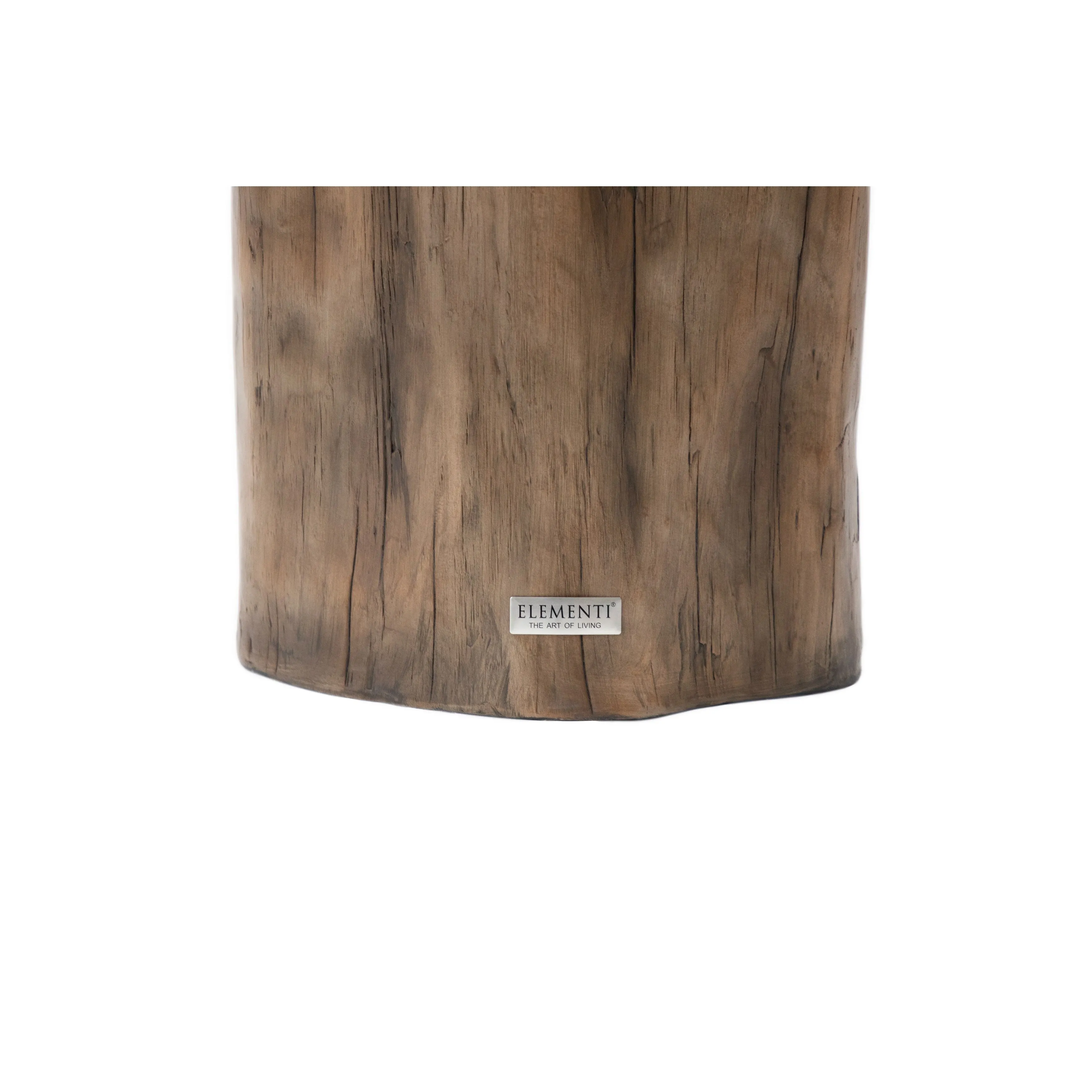 Elementi Home Daintree 19 Stump Concrete Side Table - 19.3 X 18.5 X 20