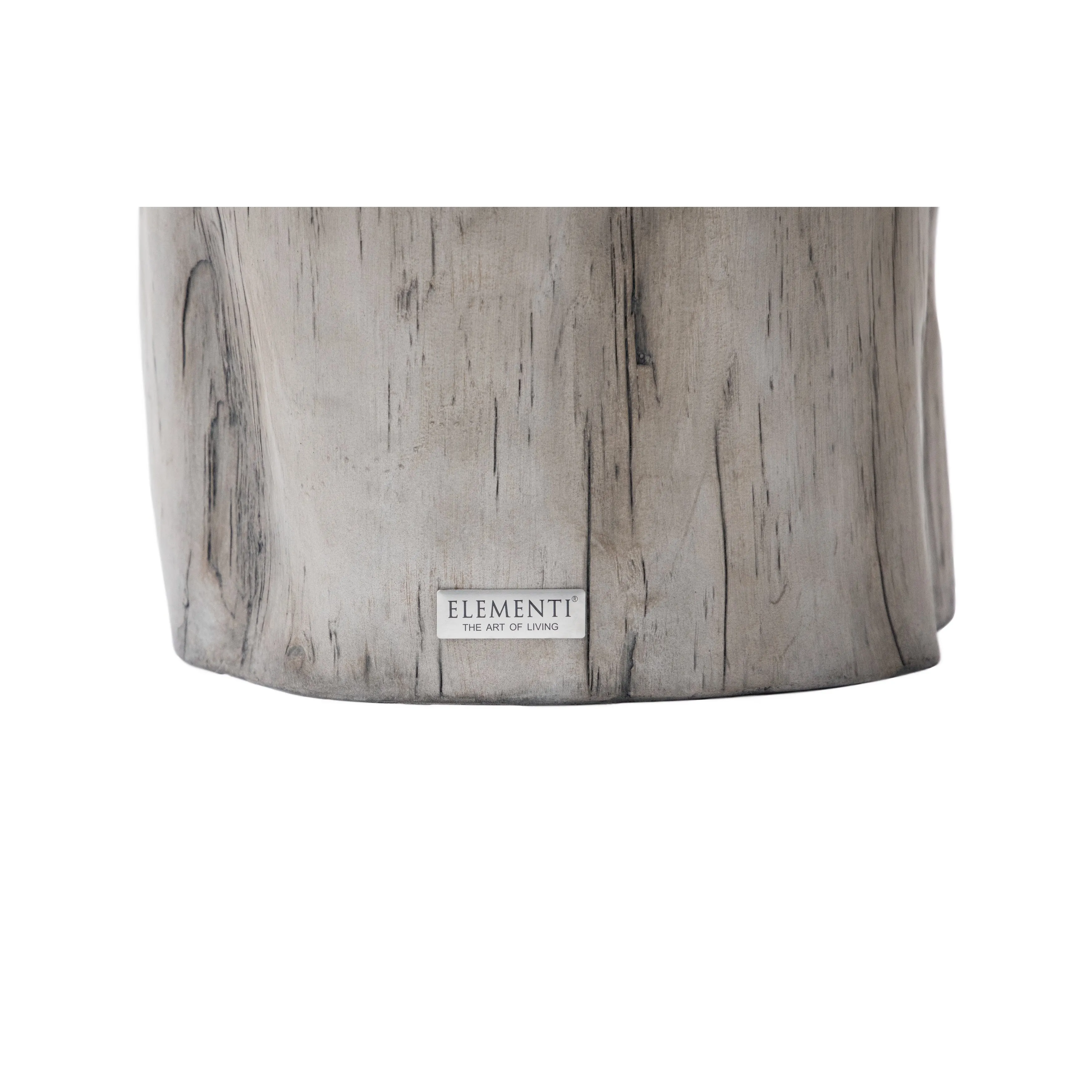 Elementi Home Daintree 19 Stump Concrete Side Table - 19.3 X 18.5 X 20