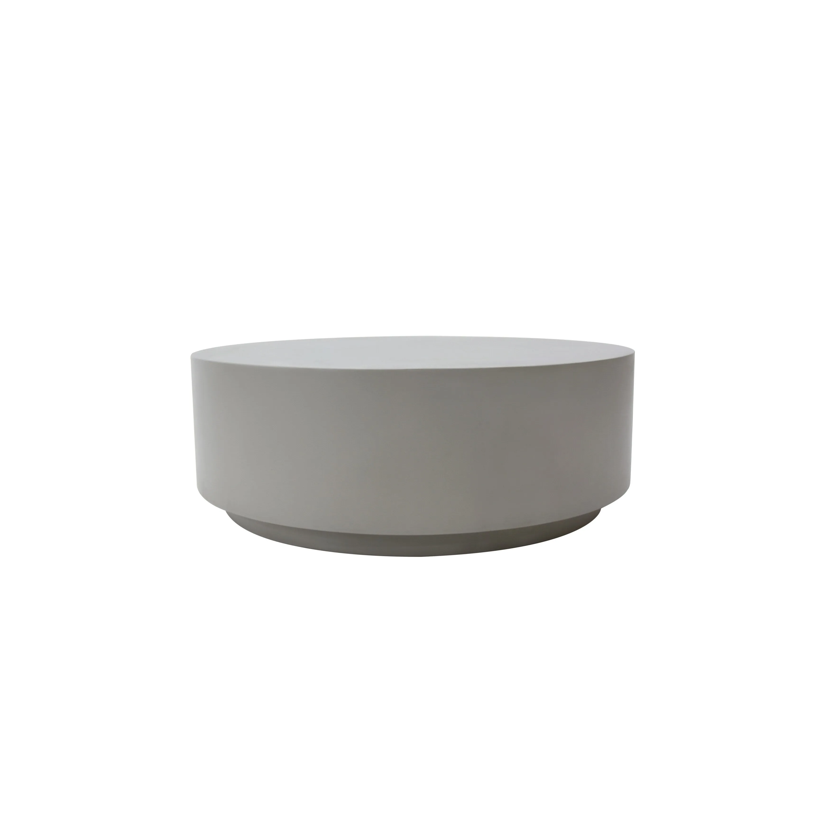 Elementi Home Rome 40 Round Concrete Coffee Table