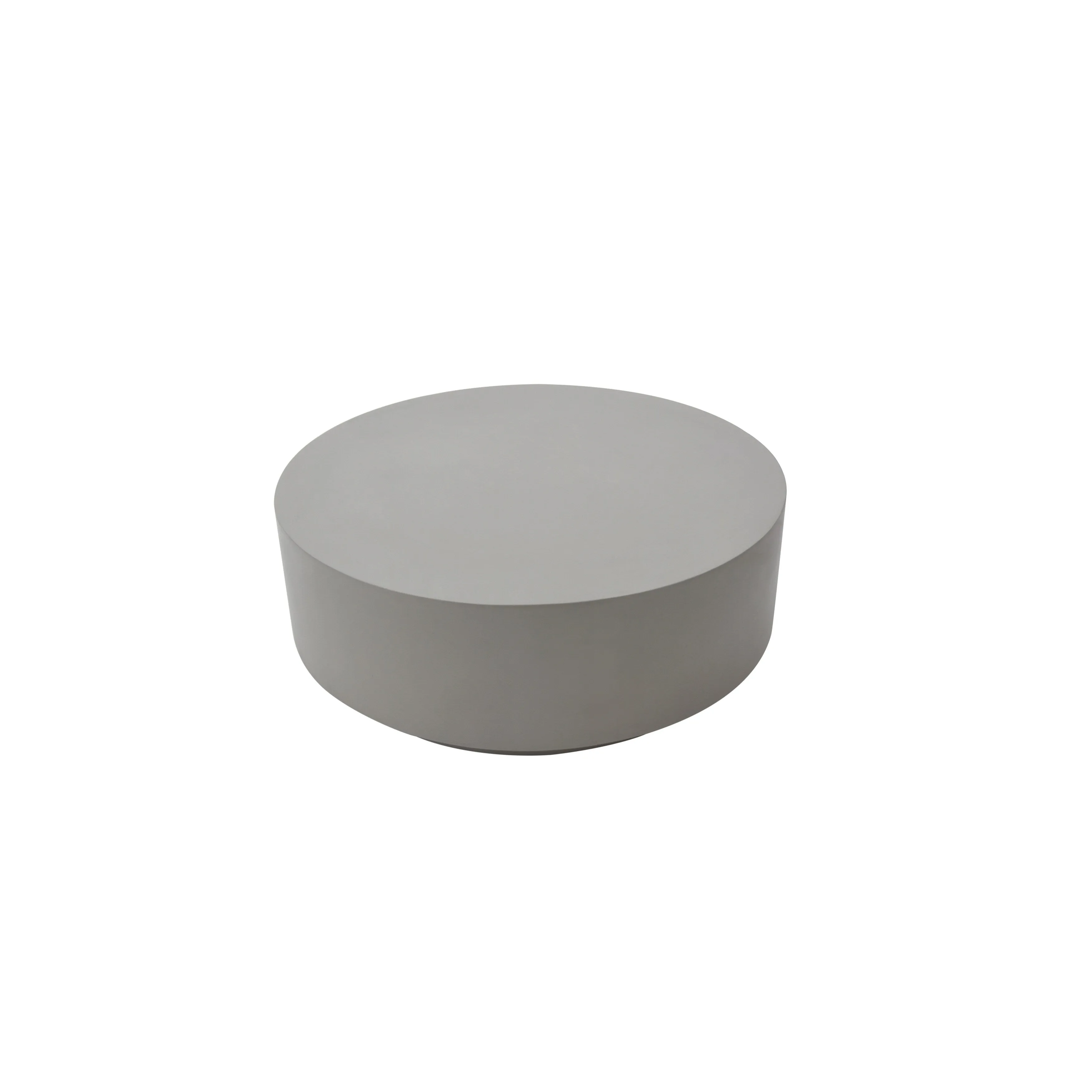 Elementi Home Rome 40 Round Concrete Coffee Table