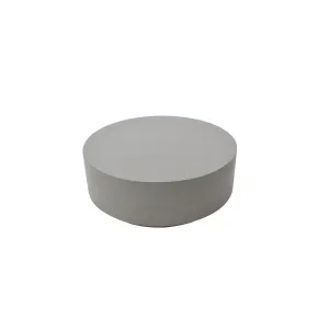 Elementi Home Rome 40 Round Concrete Coffee Table