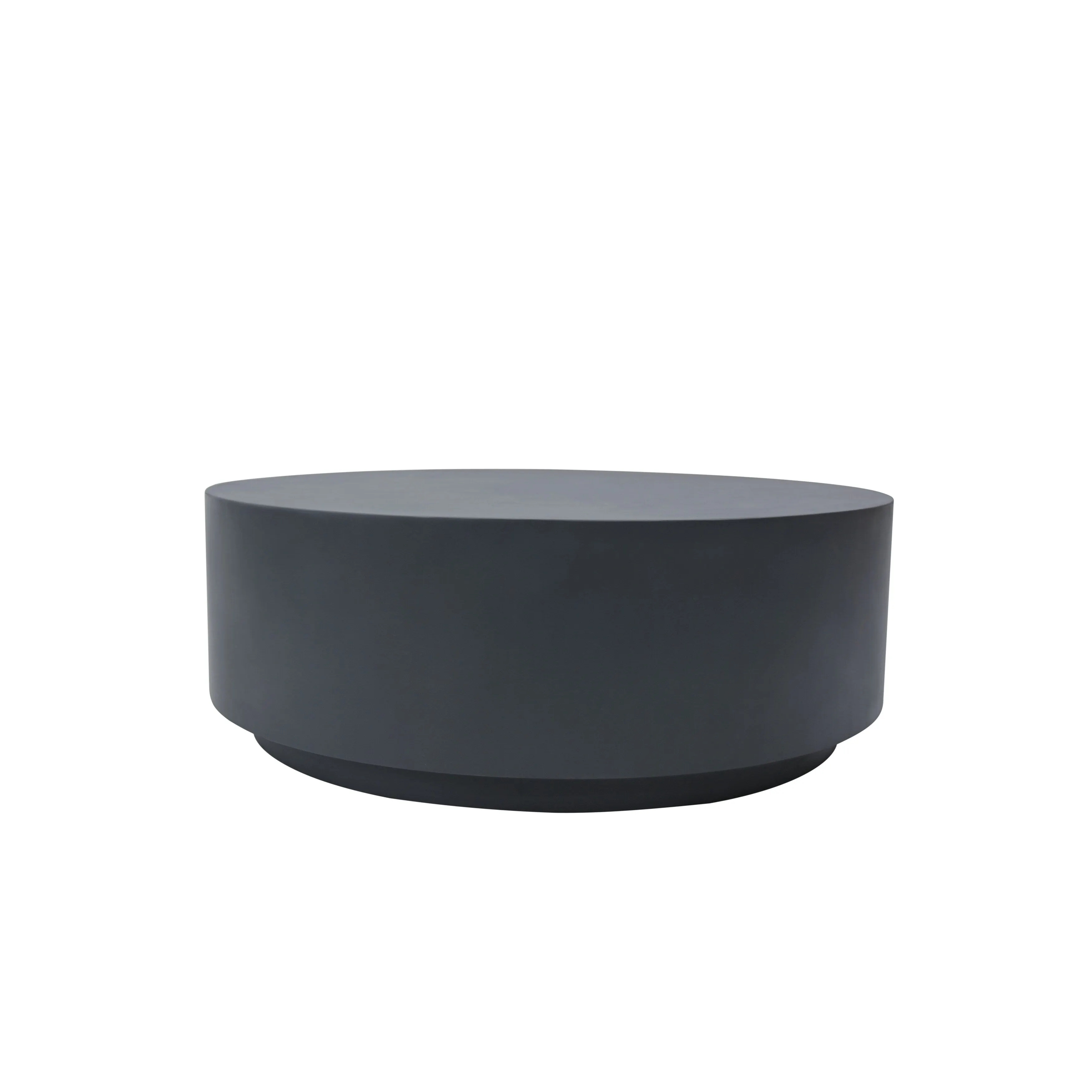 Elementi Home Rome 40 Round Concrete Coffee Table