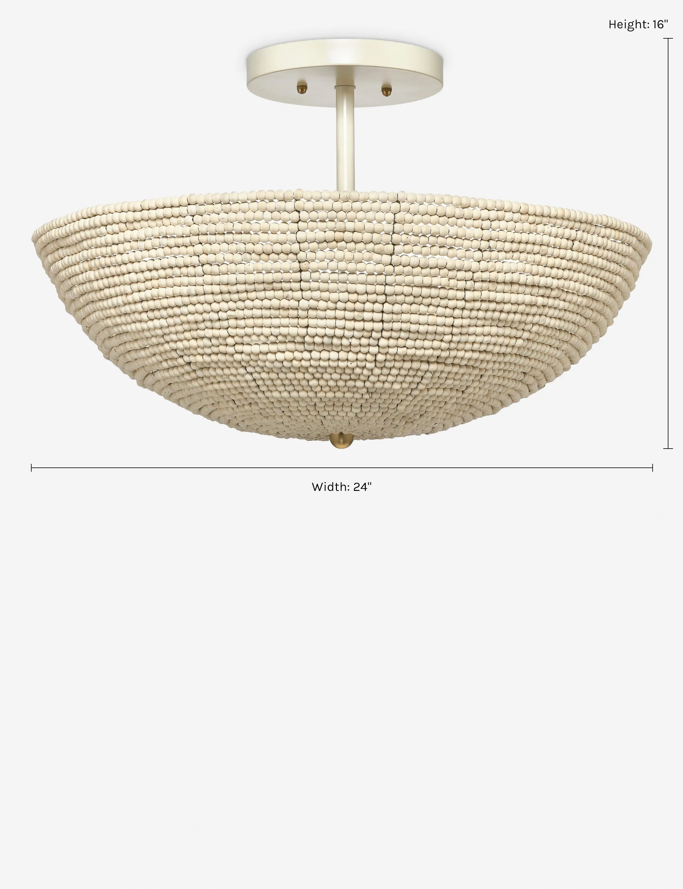 Essie Semi-Flush Mount Light