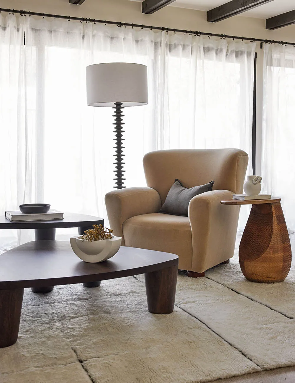 Fishbone Floor Lamp by Regina Andrew