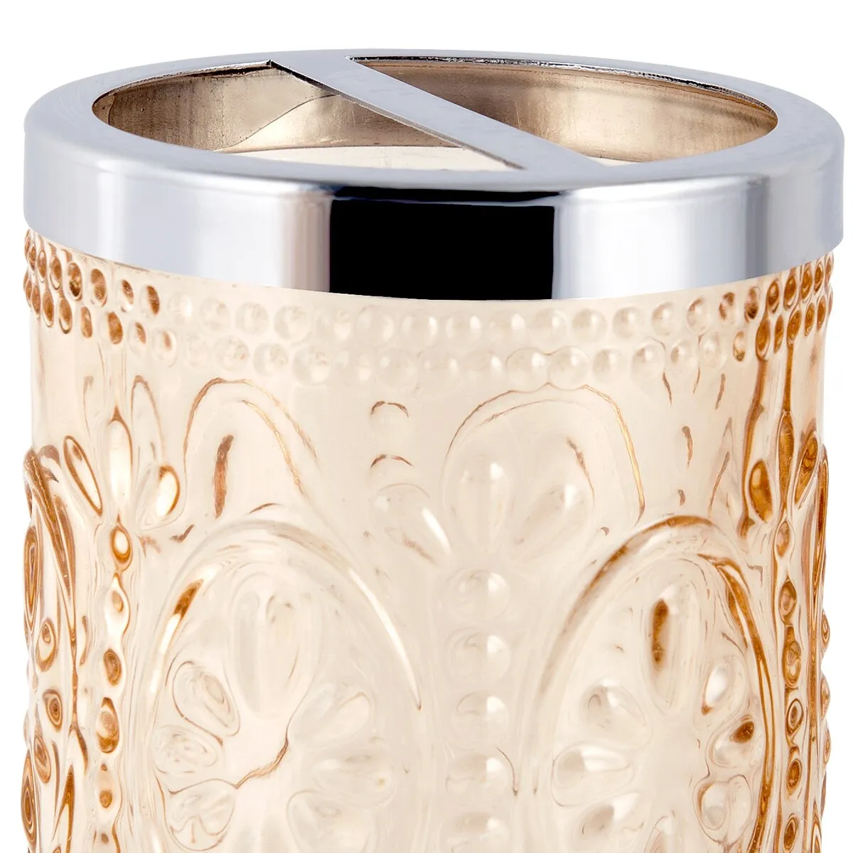 Floral Hedge Toothbrush Holder - Blush Pink