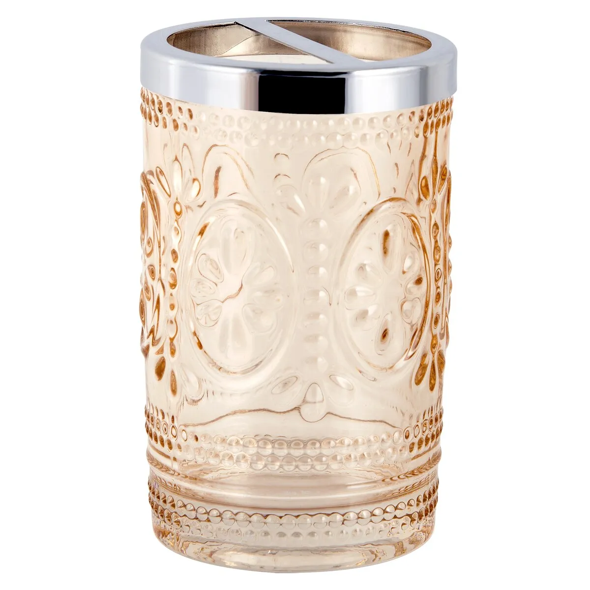 Floral Hedge Toothbrush Holder - Blush Pink