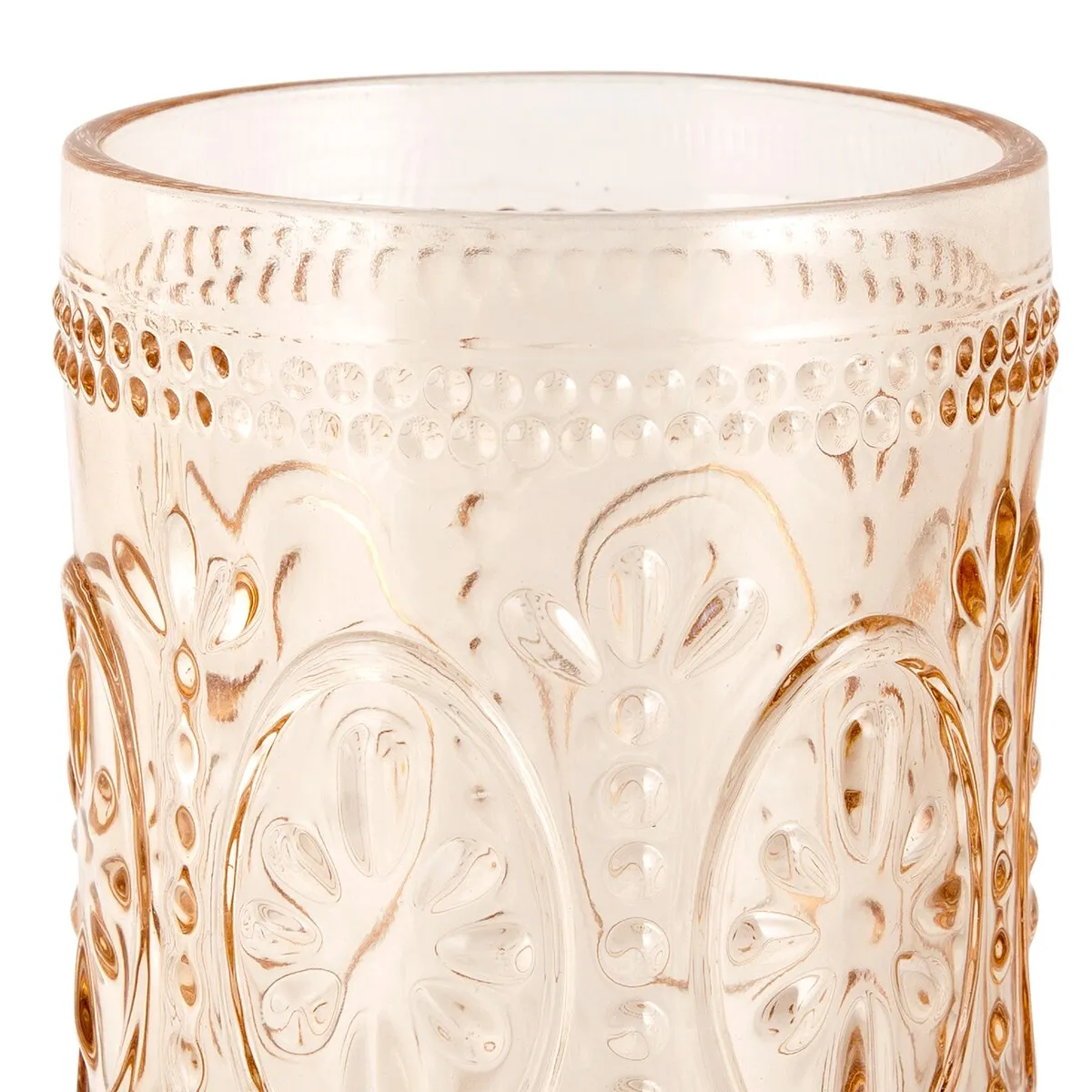 Floral Hedge Tumbler - Blush Pink