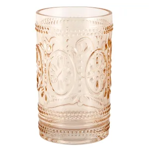 Floral Hedge Tumbler - Blush Pink