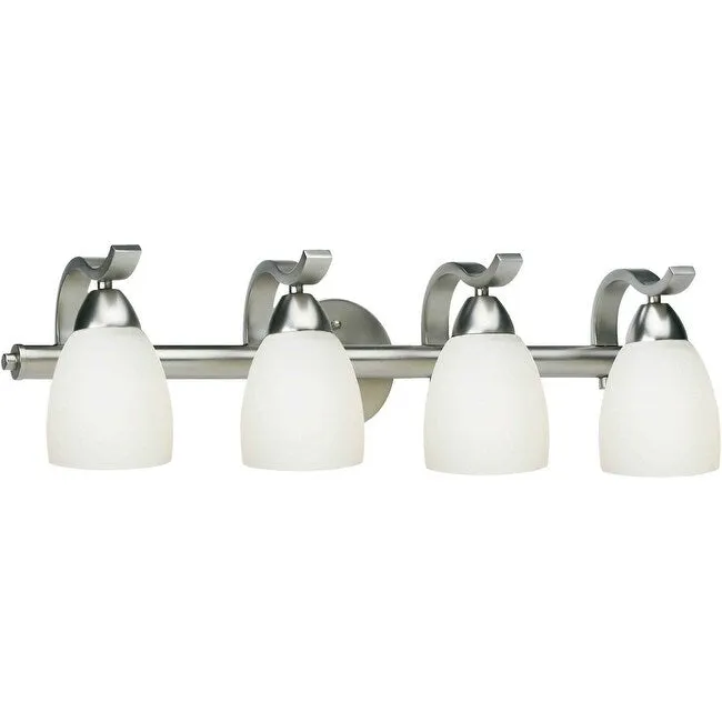 Forte Lighting 4 Light 26 Wide Bathroom Fixture from the Bath