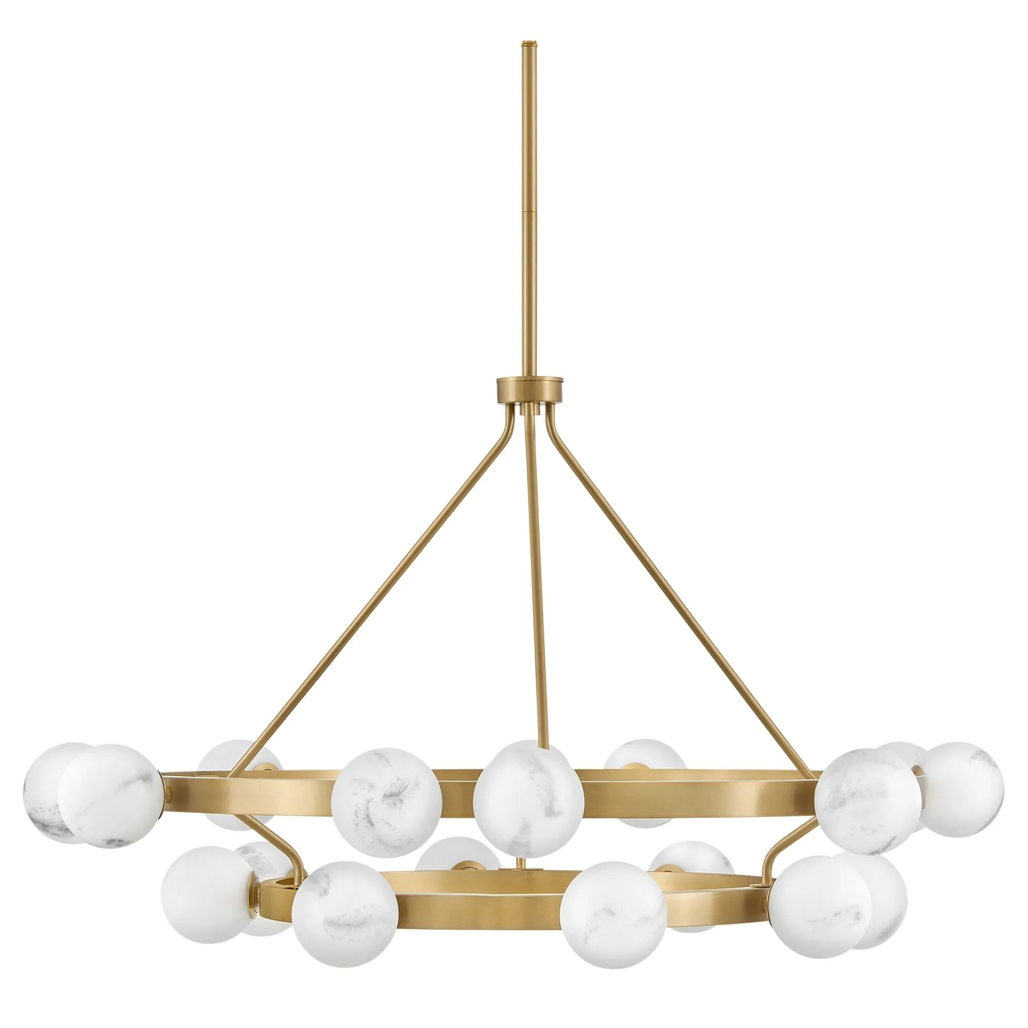 Fredrick Ramond FR41905 Selene 18 Light 48 Wide Ring Chandelier