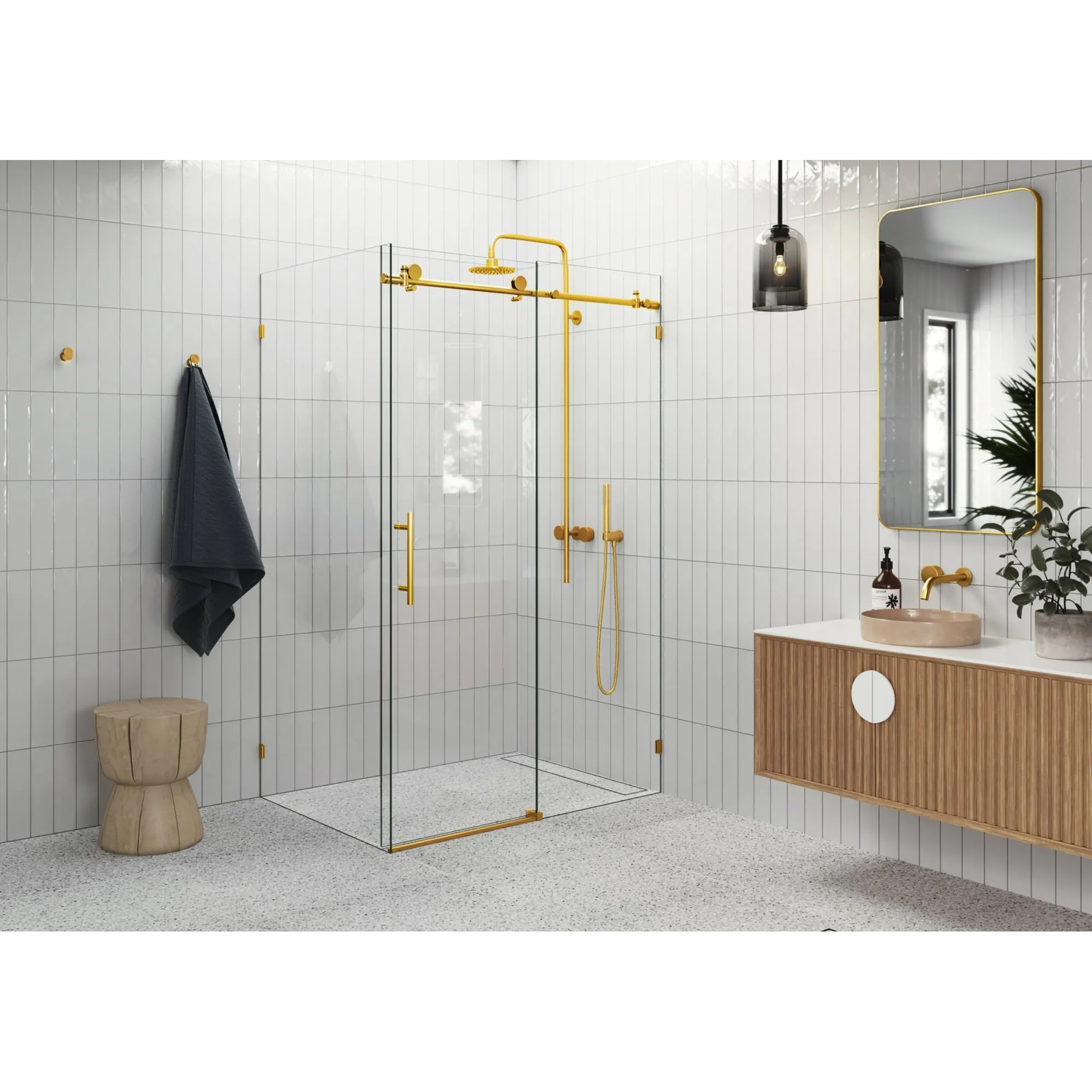 Glass Warehouse 90SL-48-32 Nova 78 High x 48 Wide x 32 Deep Sliding