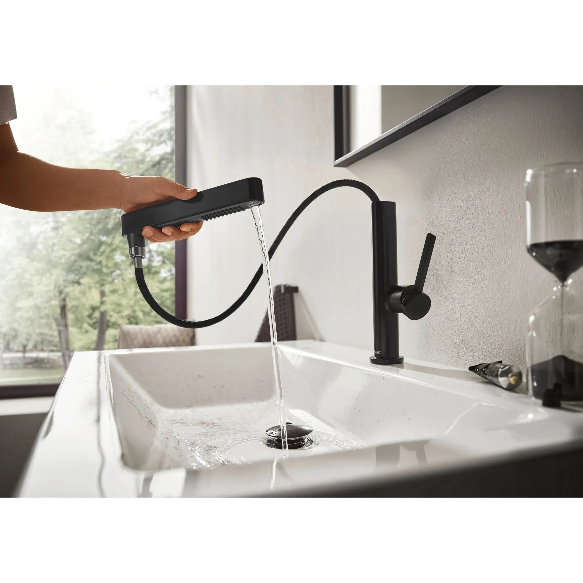 Hansgrohe 76063 Finoris 1.2 GPM Single Hole Bathroom Faucet with