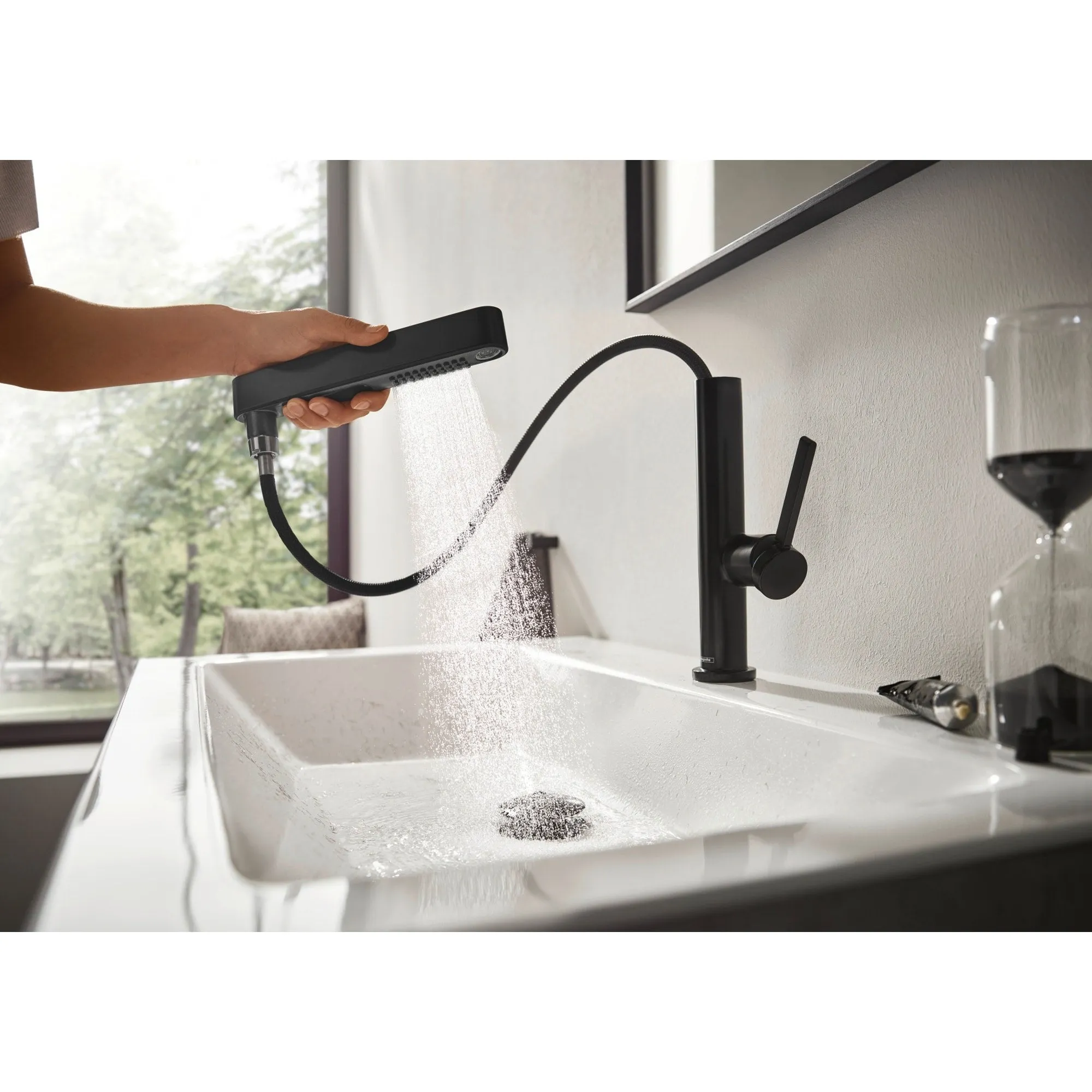 Hansgrohe 76063 Finoris 1.2 GPM Single Hole Bathroom Faucet with