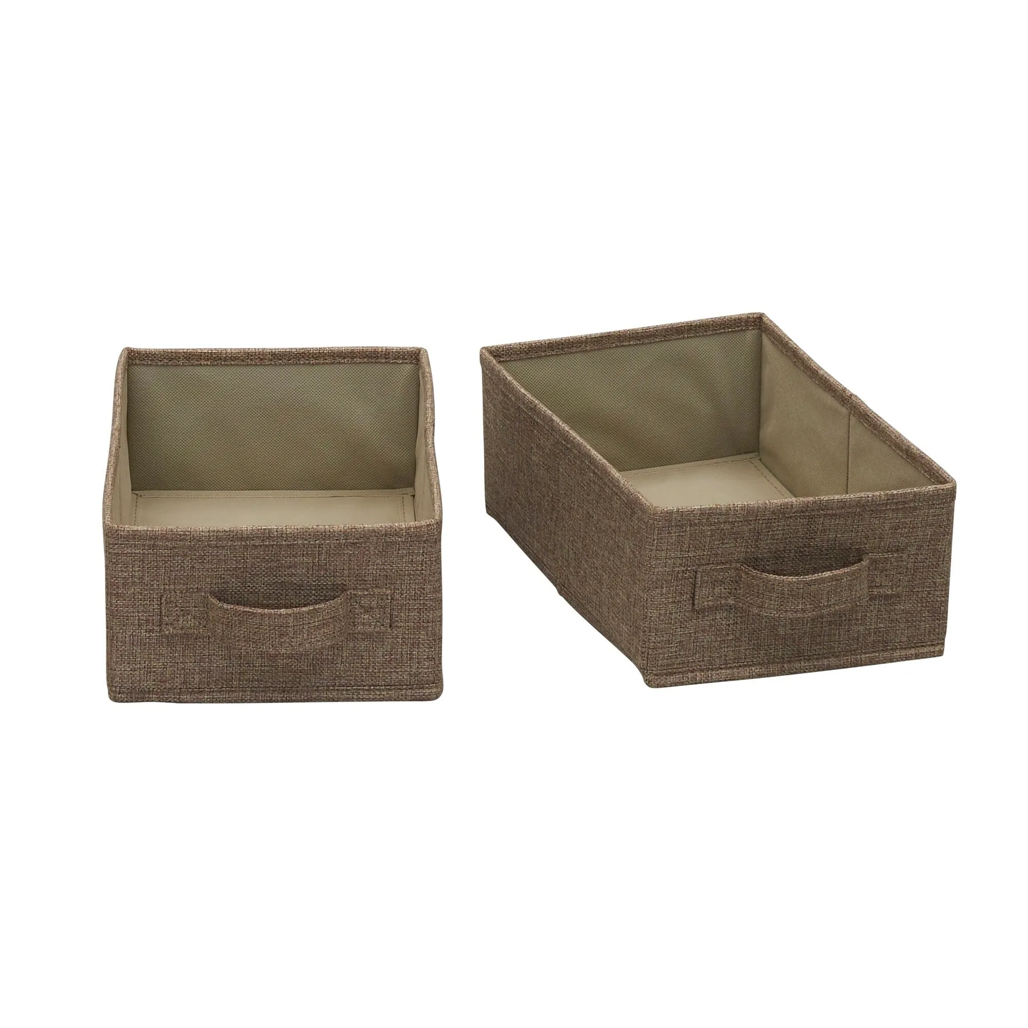 Household Essentials Narrow Closet Linen Organizer Drawers. 2 Pack
