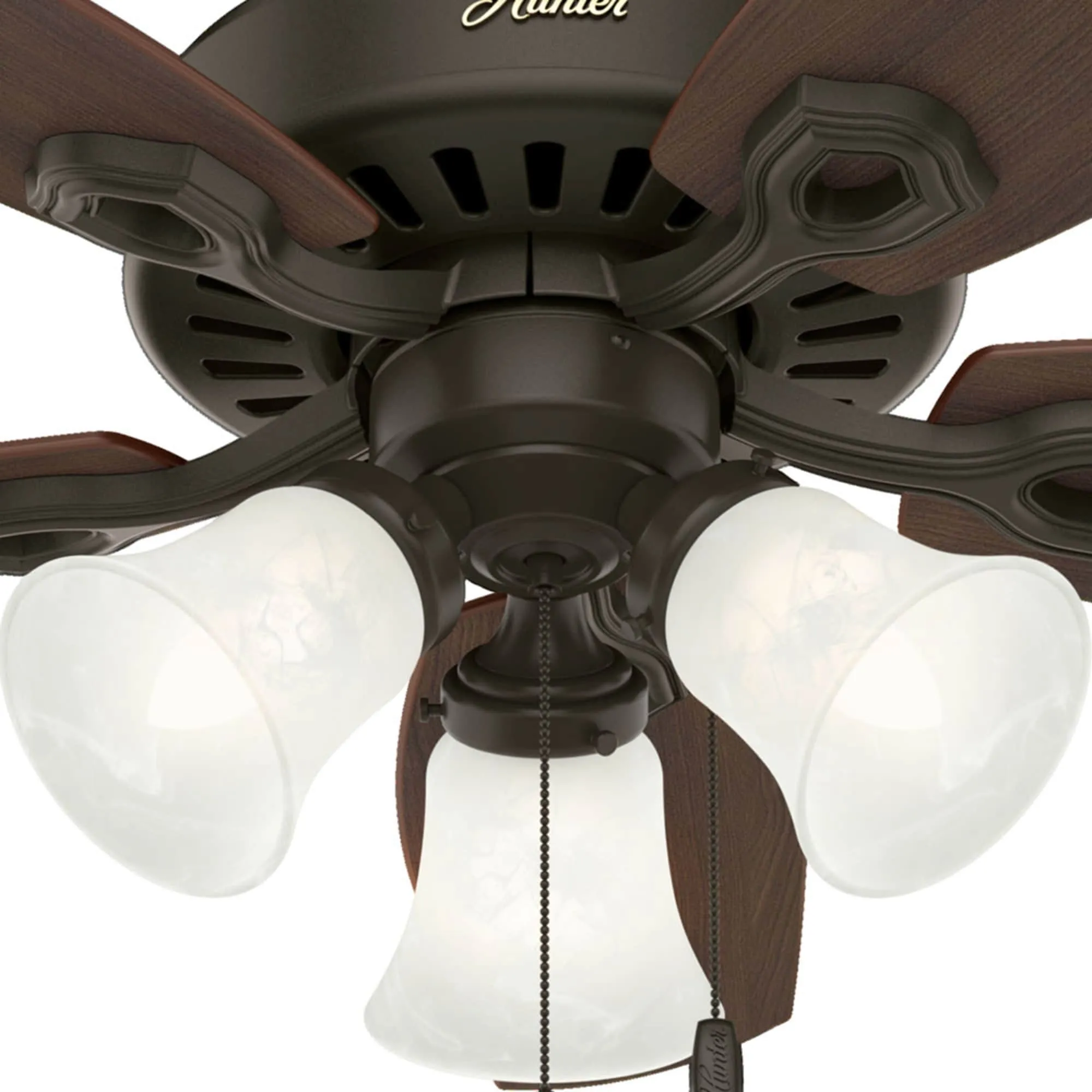 Hunter 42 Builder Ceiling Fan with LED Light Kit and Pull Chain
