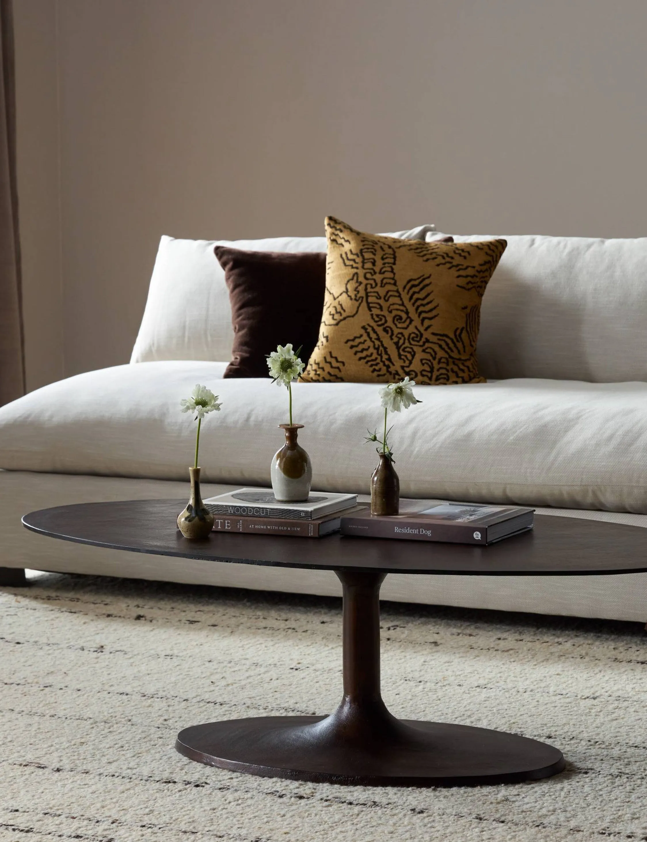 Inga Indoor / Outdoor Oval Coffee Table