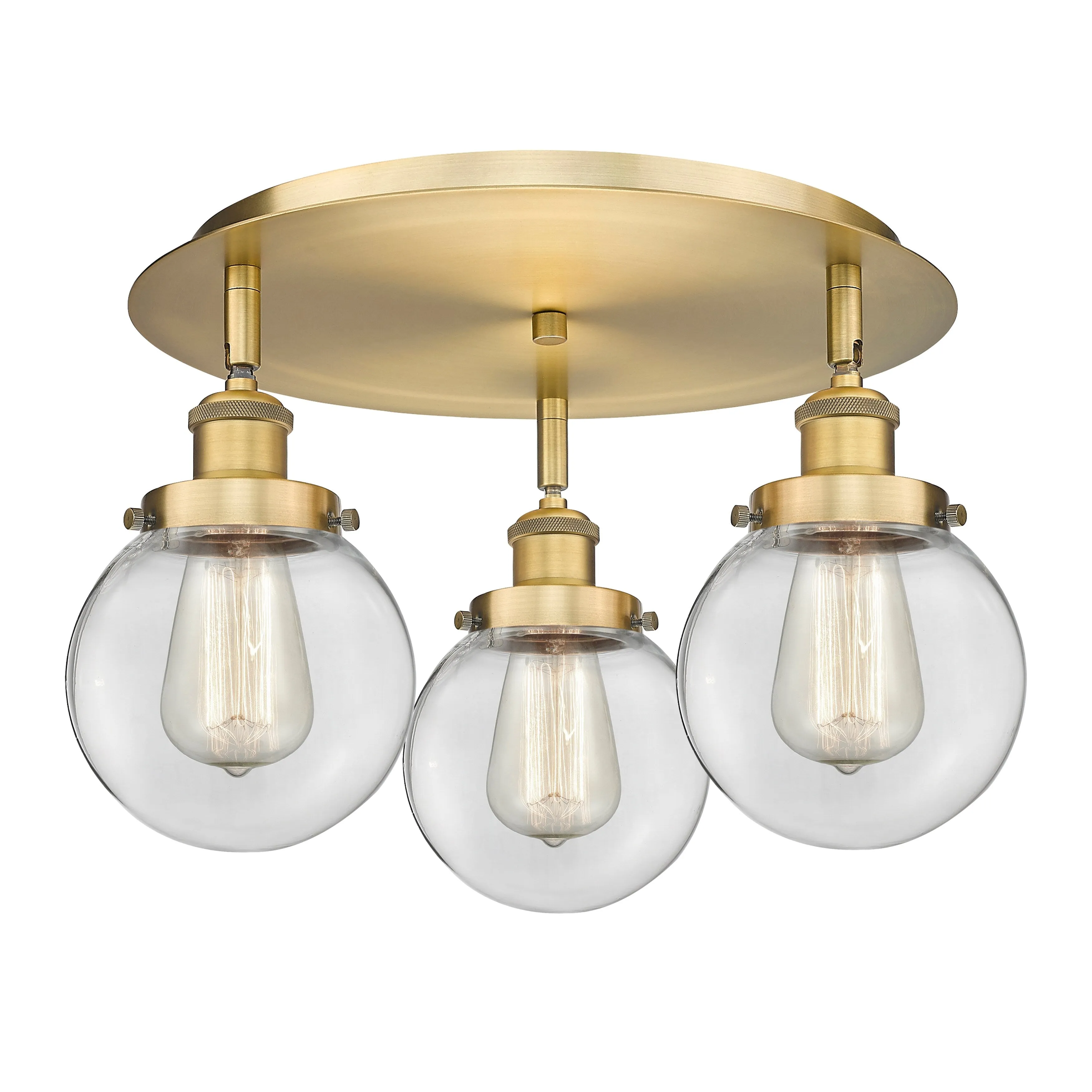 Innovations Lighting Beacon - 3 Light 18 Flush Mount