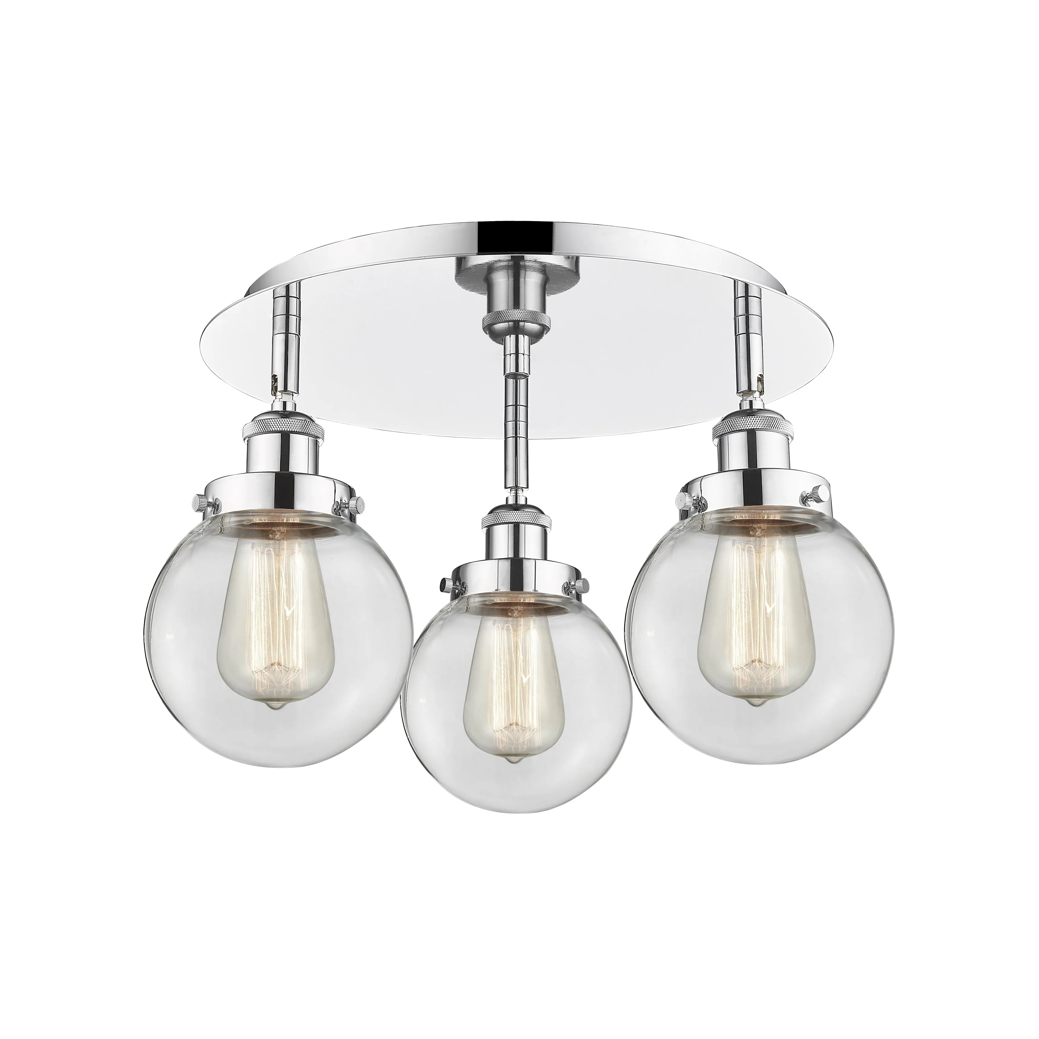 Innovations Lighting Beacon - 3 Light 18 Flush Mount