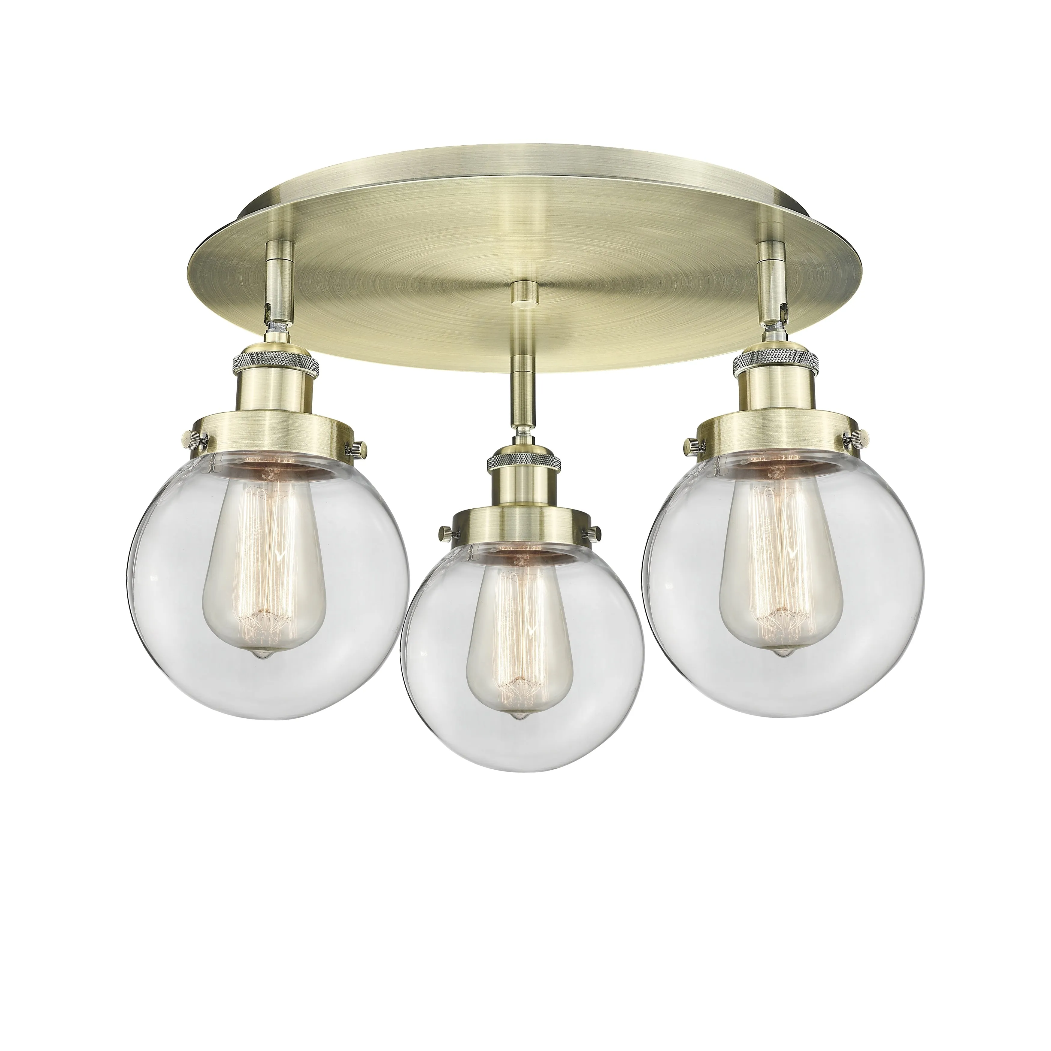 Innovations Lighting Beacon - 3 Light 18 Flush Mount