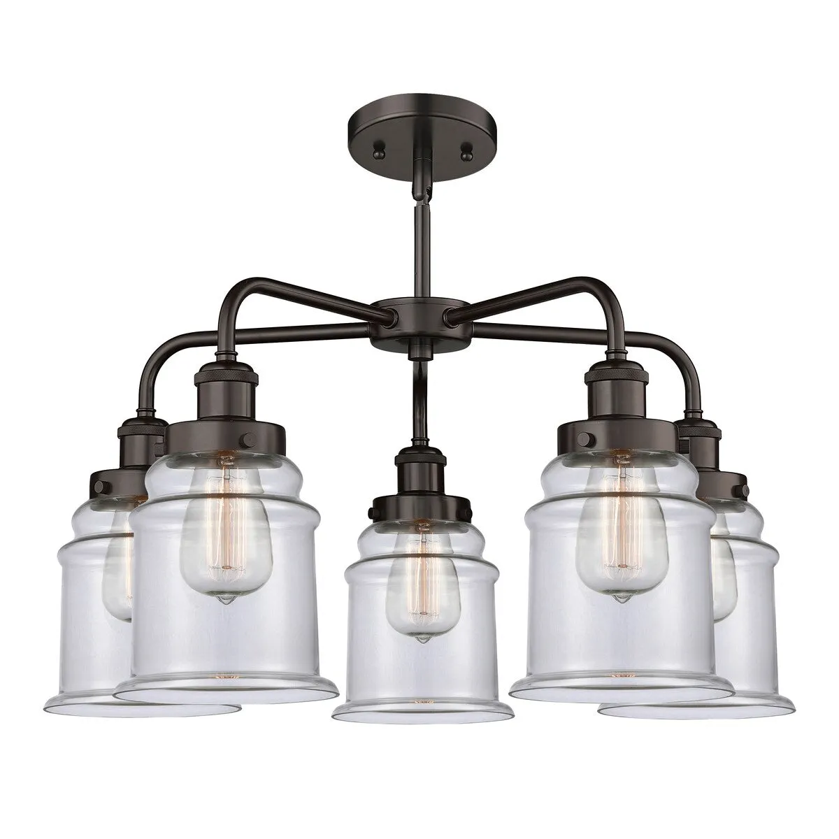 Innovations Lighting Canton - 5 Light 24 Stem Hung Chandelier