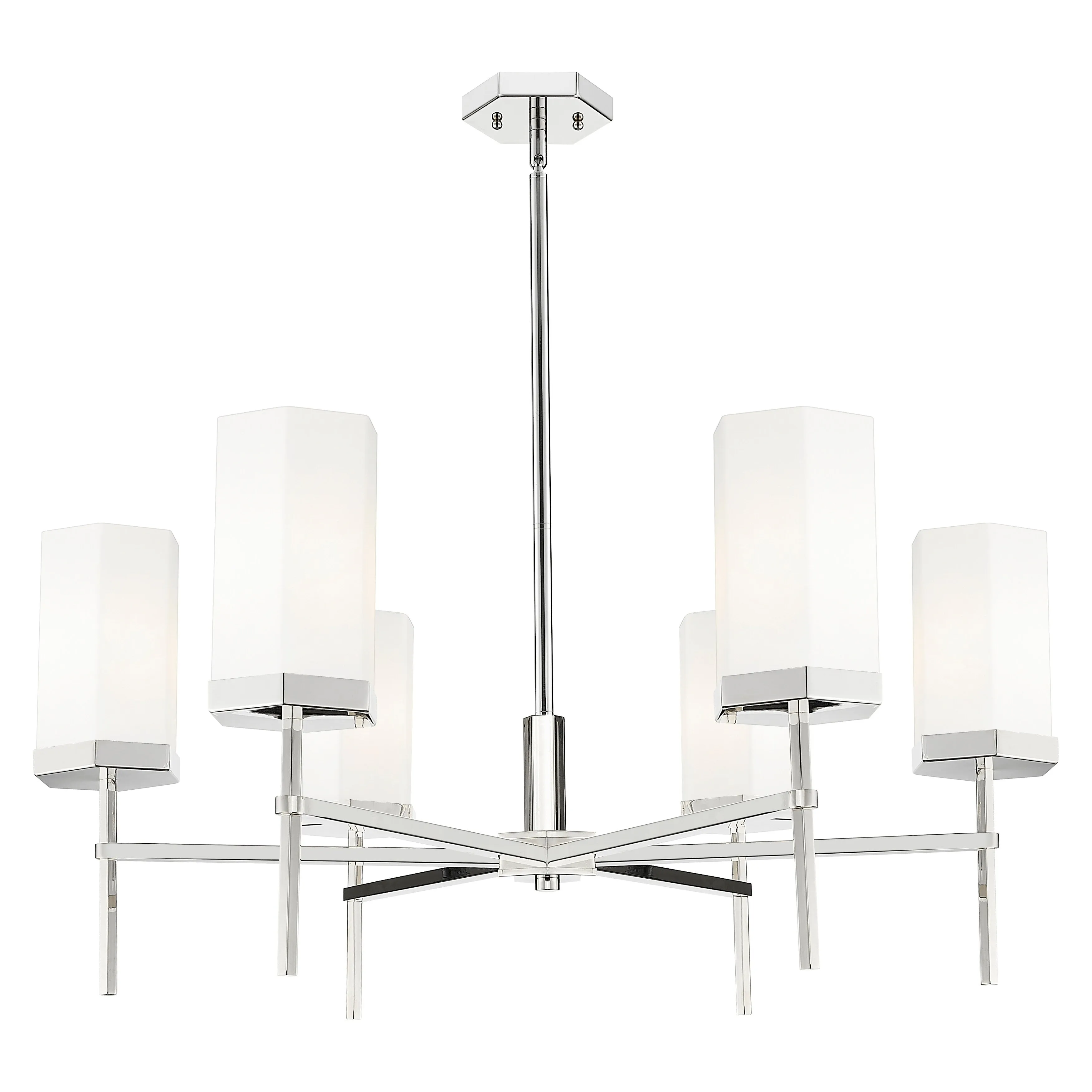 Innovations Lighting Downtown Urban - Blakeley - 6 Light 32 Stem Hung Chandelier