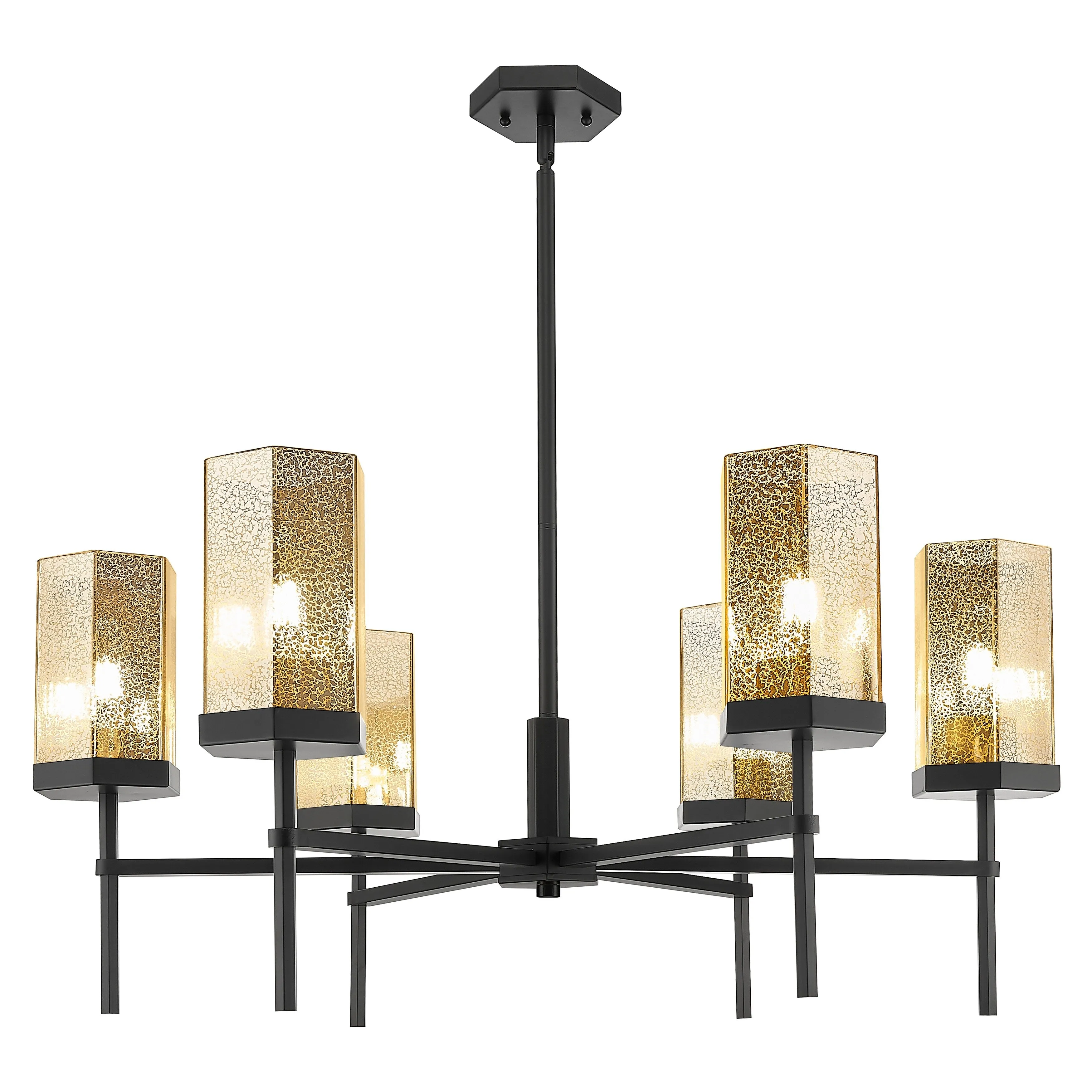 Innovations Lighting Downtown Urban - Blakeley - 6 Light 32 Stem Hung Chandelier