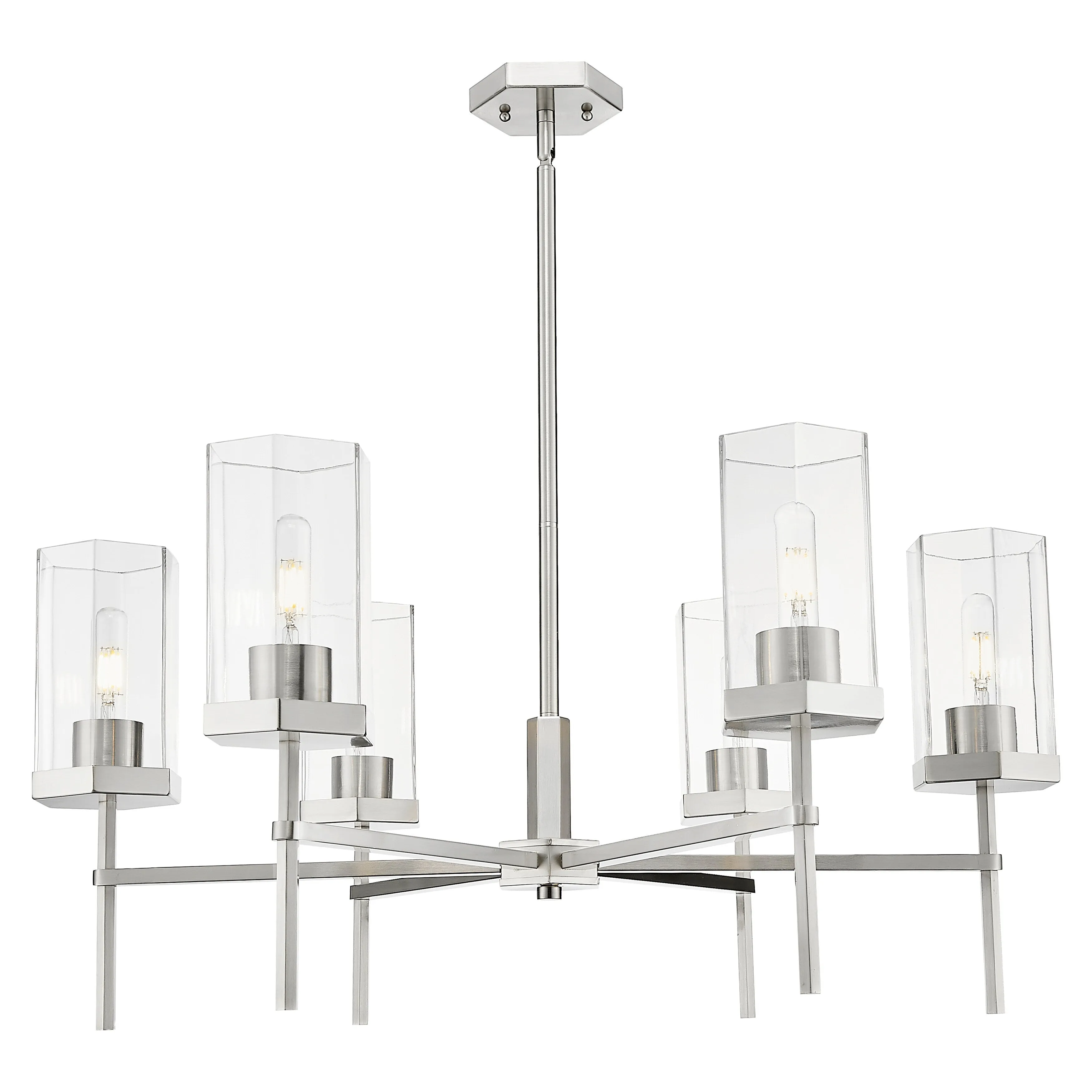 Innovations Lighting Downtown Urban - Blakeley - 6 Light 32 Stem Hung Chandelier